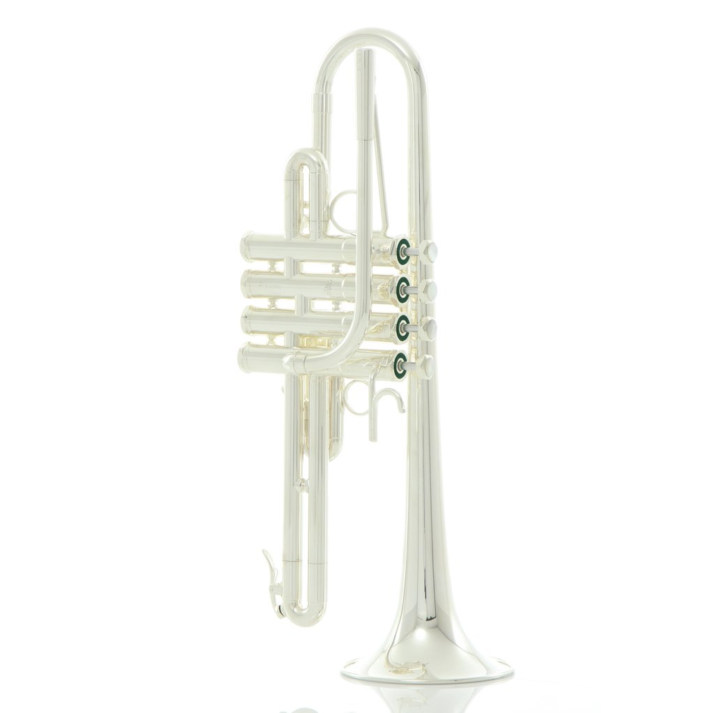 Schilke E3L-4 Yellow Brass Tuning Bell Eb Trumpet - Silver Plated