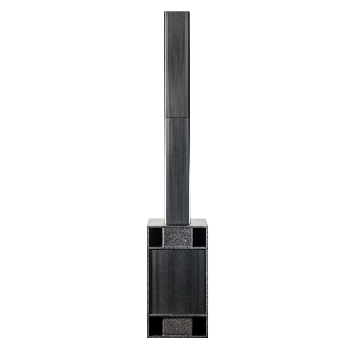 BASSBOSS Sublim8 Column PA Speaker wIth 18-inch Sub -Black