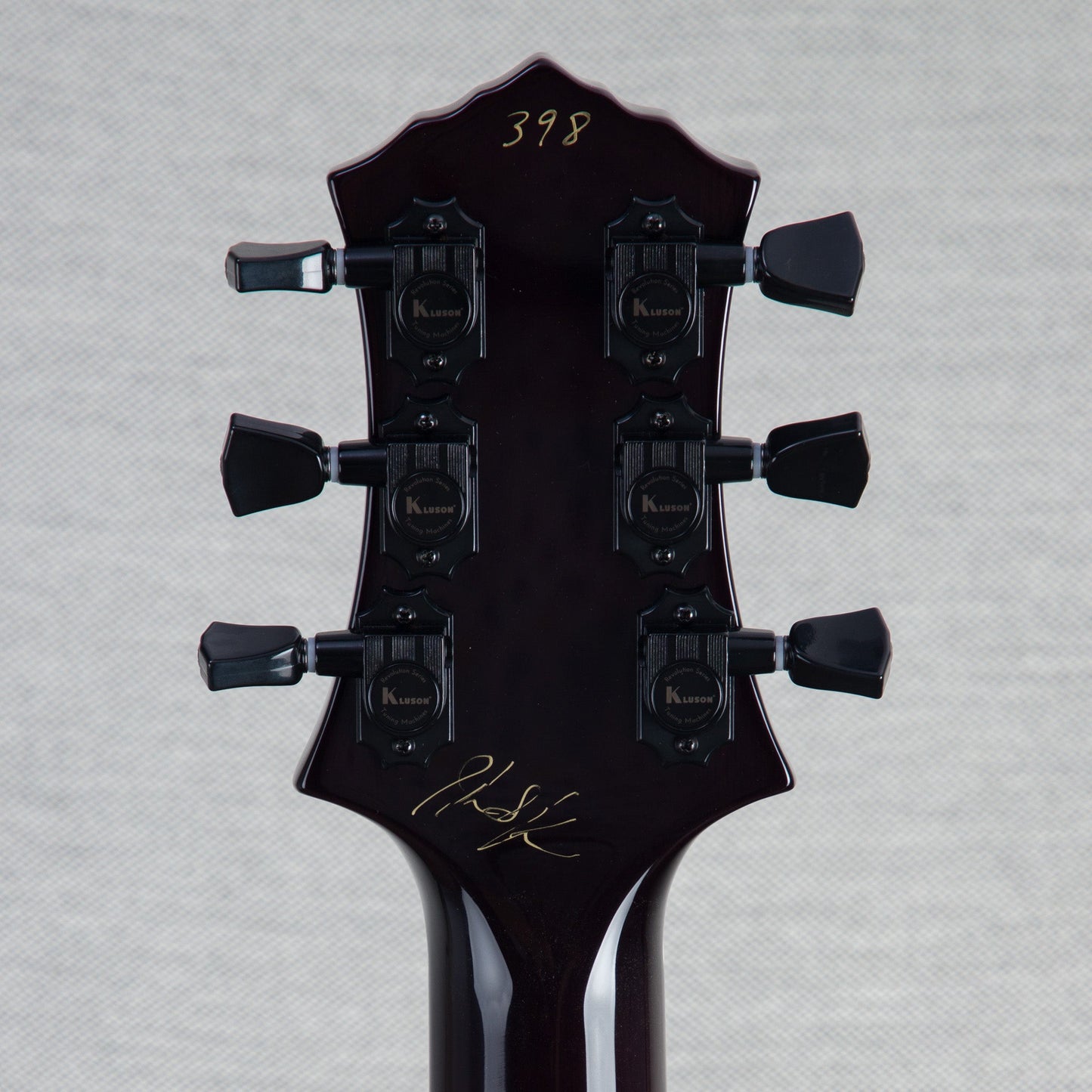 Knaggs Steve Stevens SSC Signature Electric Guitar - Indian Red/Natural - #398