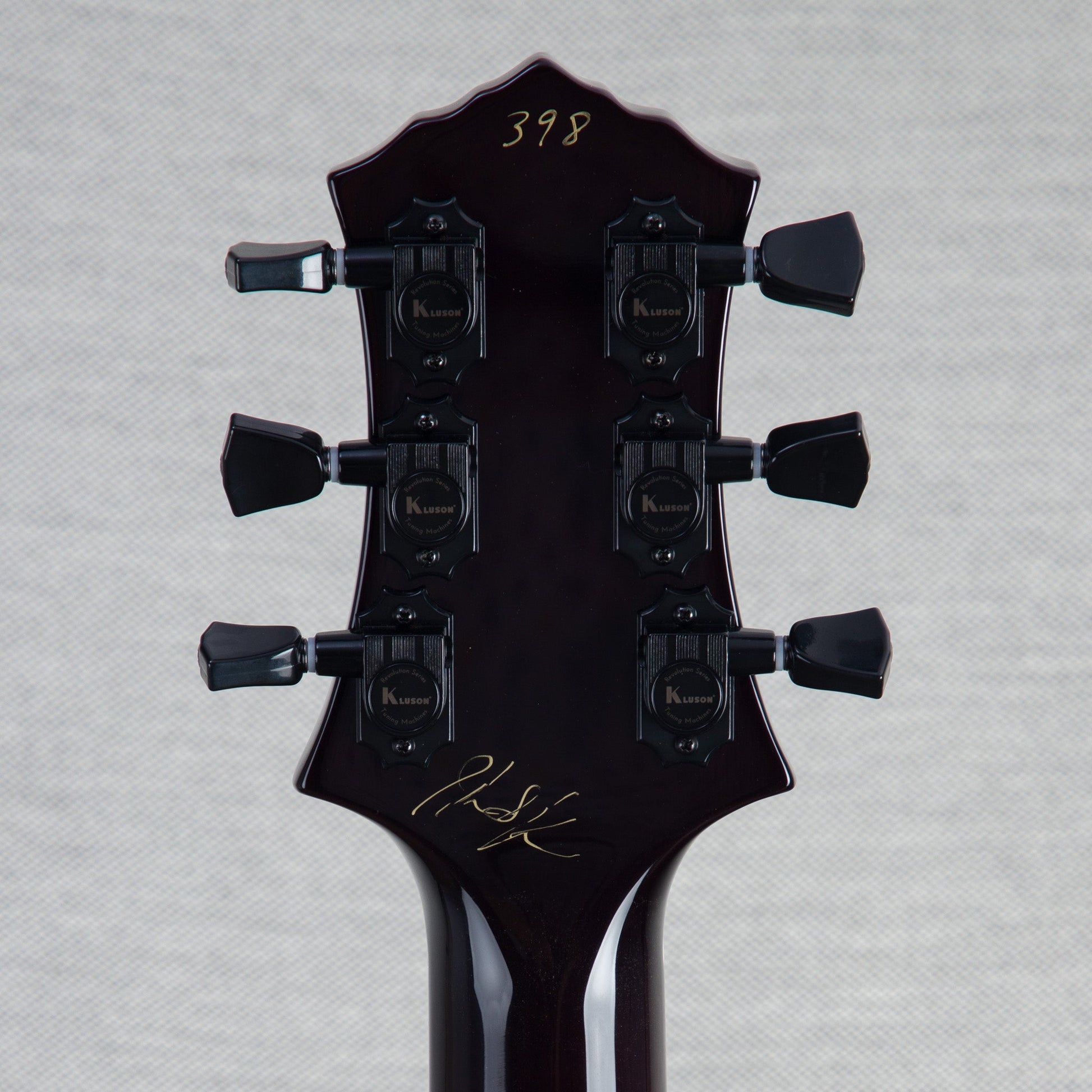 Knaggs Steve Stevens SSC Signature Electric Guitar - Indian Red/Natural - #398