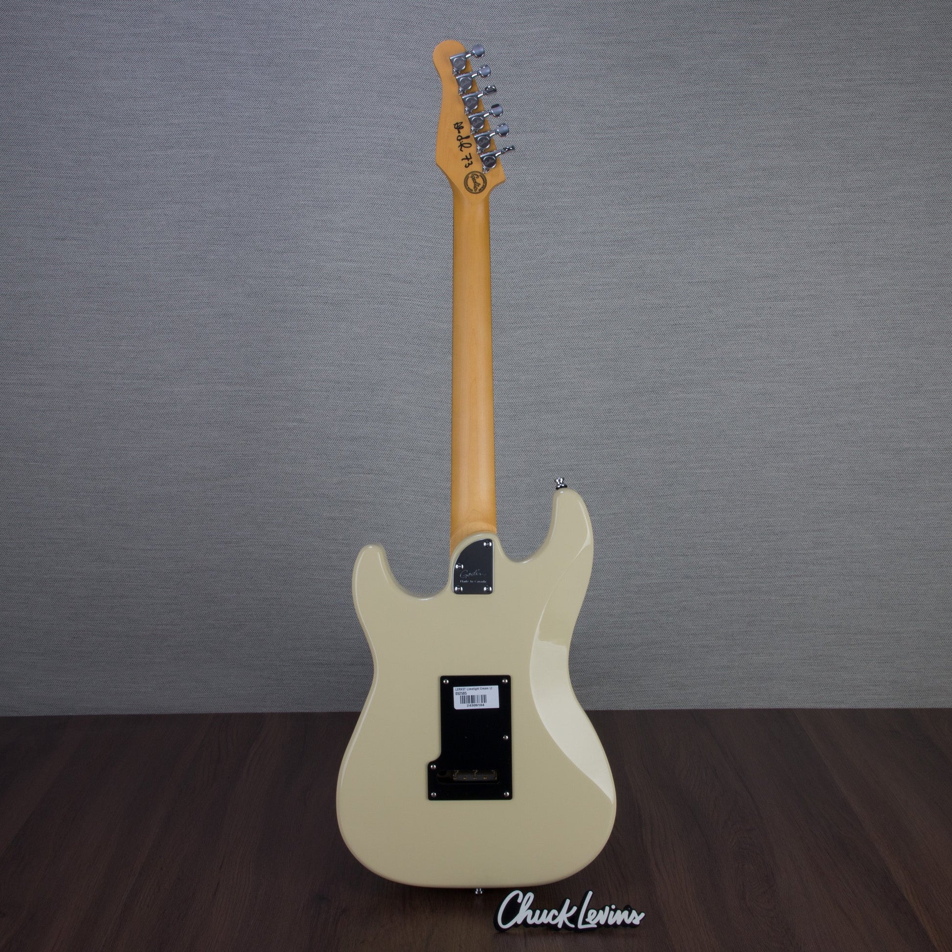 Lerxst Alex Lifeson Signature Electric Guitar with Floyd Rose - Limelight Cream - #24309104