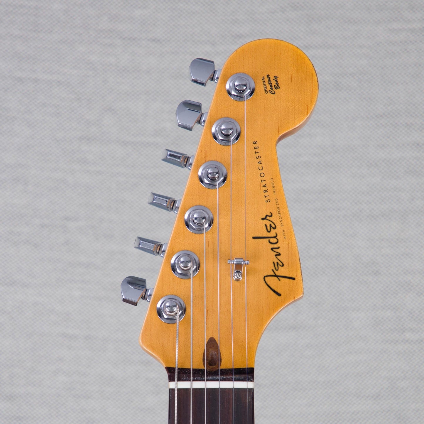 Fender Custom Shop Deluxe Stratocaster Electric Guitar Closet Classic - Vintage White - #R143612