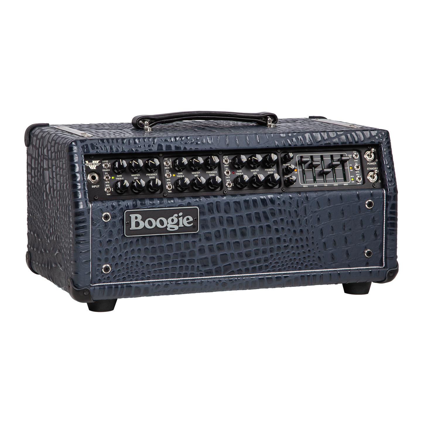 Mesa/Boogie Custom Configured Mark VII Head, Navy Crocodile