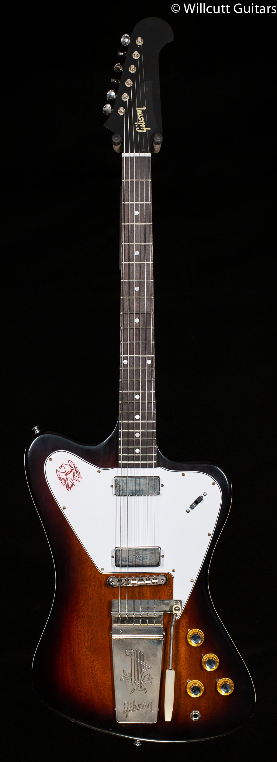 Gibson Custom Shop 1965 Non-Reverse Firebird V Maestro Vibrola VOS Vintage Sunburst