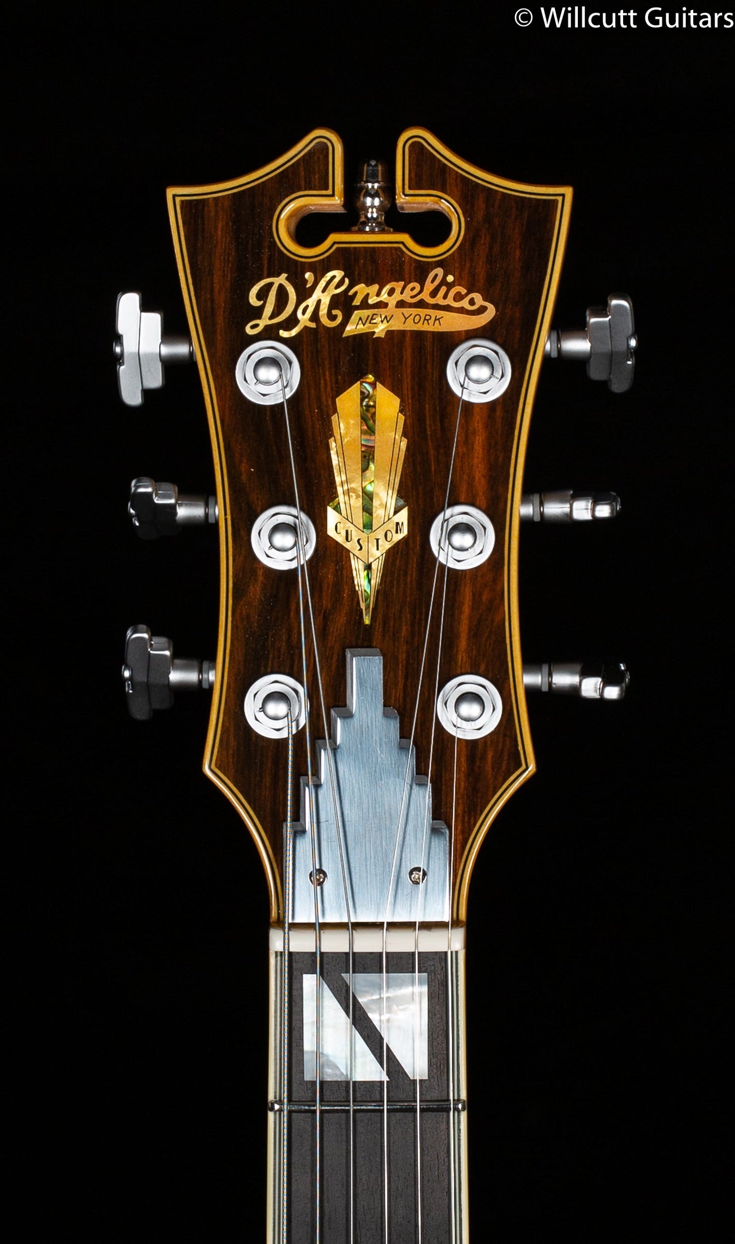 D'Angelico USA Custom Shop Brighton - Dark Cherry Burst