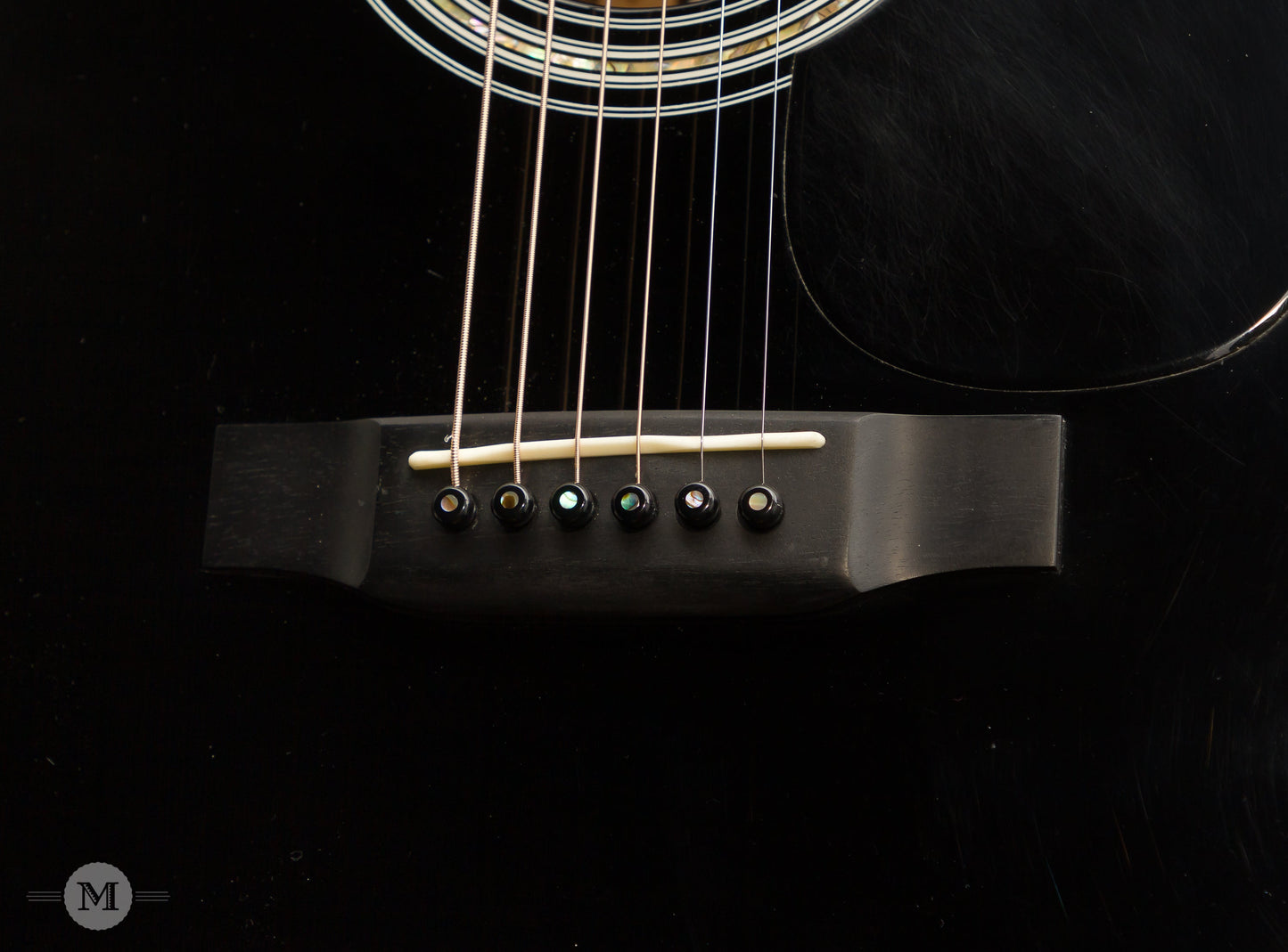 Martin Guitars - 2006 D-35 Johnny Cash Commemorative Edition - Black - Used