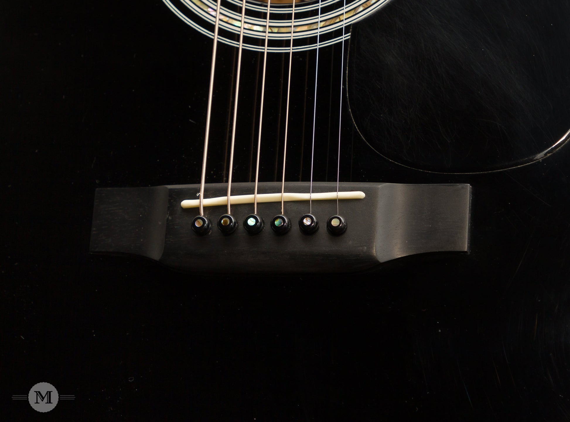 Martin Guitars - 2006 D-35 Johnny Cash Commemorative Edition - Black - Used