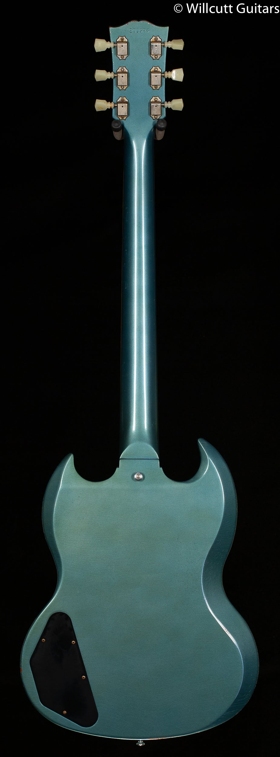 Gibson Custom Shop 1964 SG Standard Reissue w/ Maestro Vibrola Antique Pelham Blue - Light Aged NH