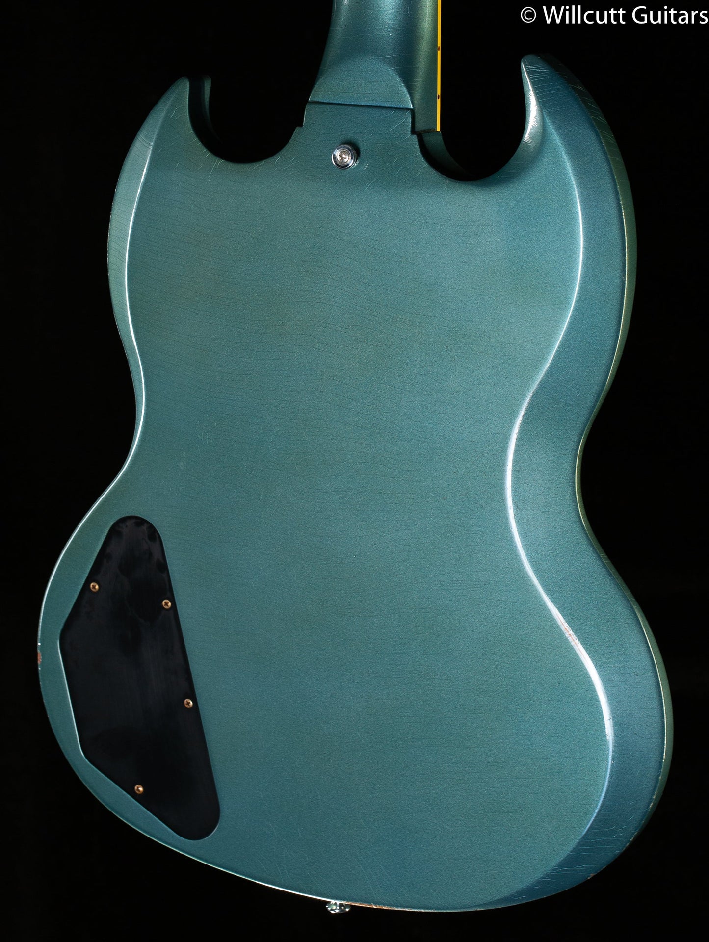 Gibson Custom Shop 1964 SG Standard Reissue w/ Maestro Vibrola Antique Pelham Blue - Light Aged NH