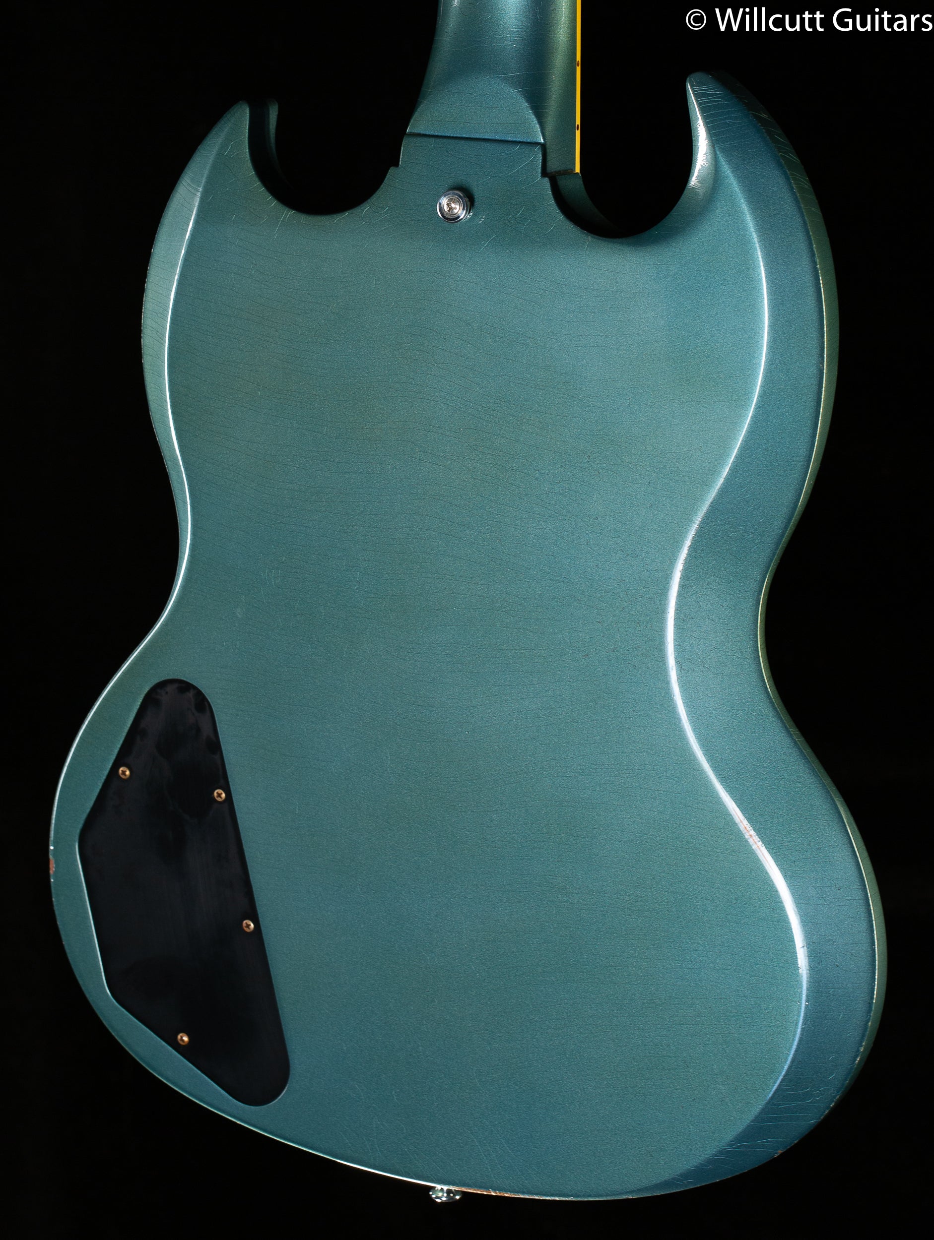 Gibson Custom Shop 1964 SG Standard Reissue w/ Maestro Vibrola Antique Pelham Blue - Light Aged NH