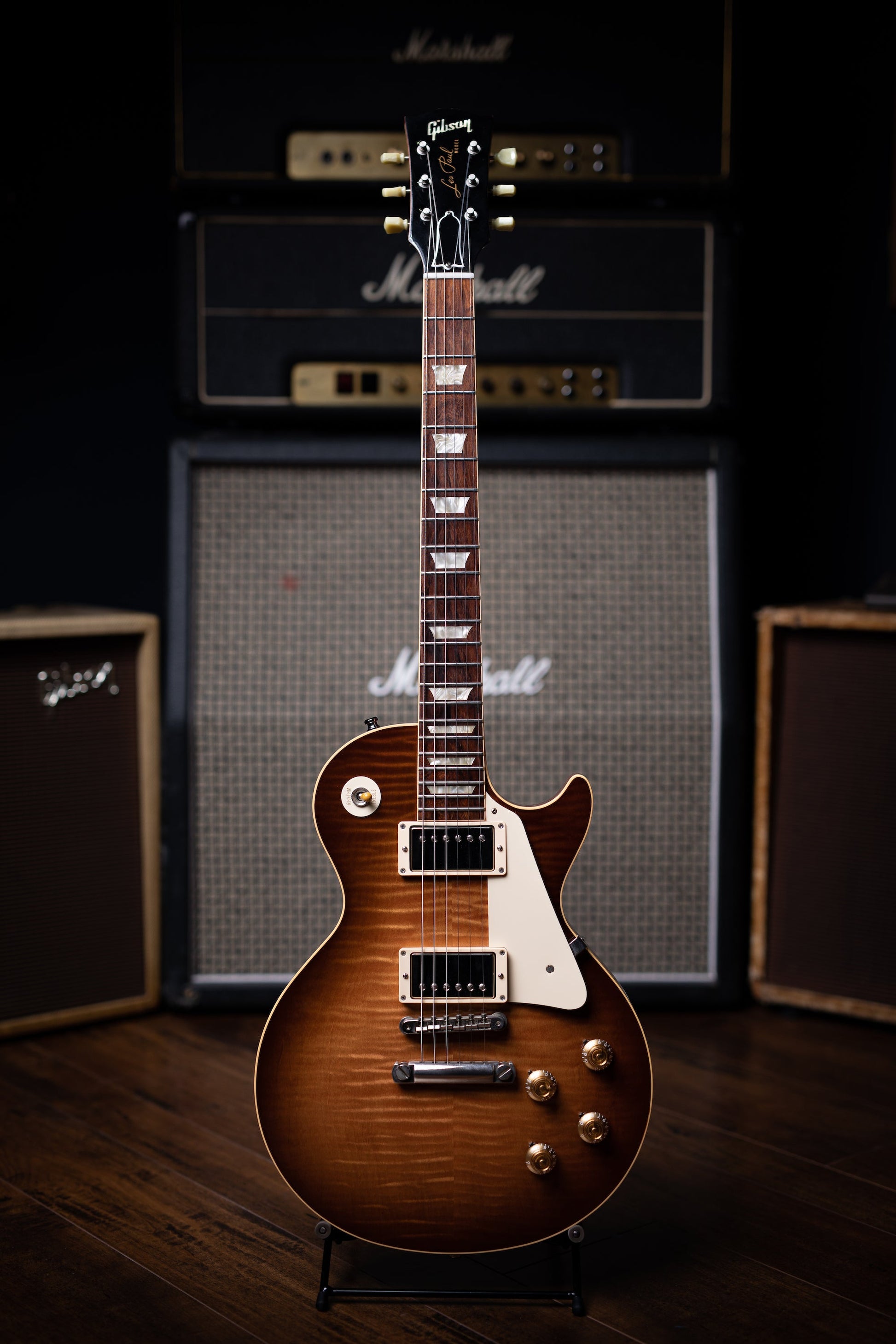 2009 Gibson Custom Shop 1959 Les Paul Reissue 50th Anniversary Electric Guitar - Faded Maple Leaf Burst