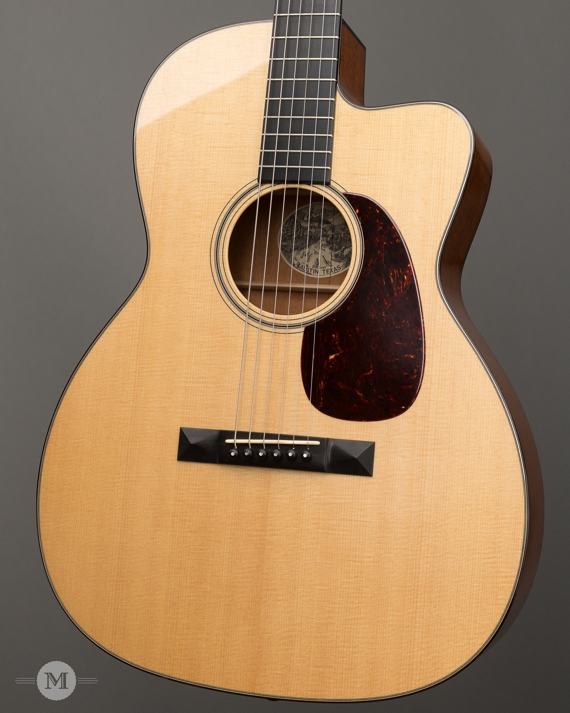 Collings Acoustic Guitars -2012 0001 Cutaway - Torch Inlay - Used