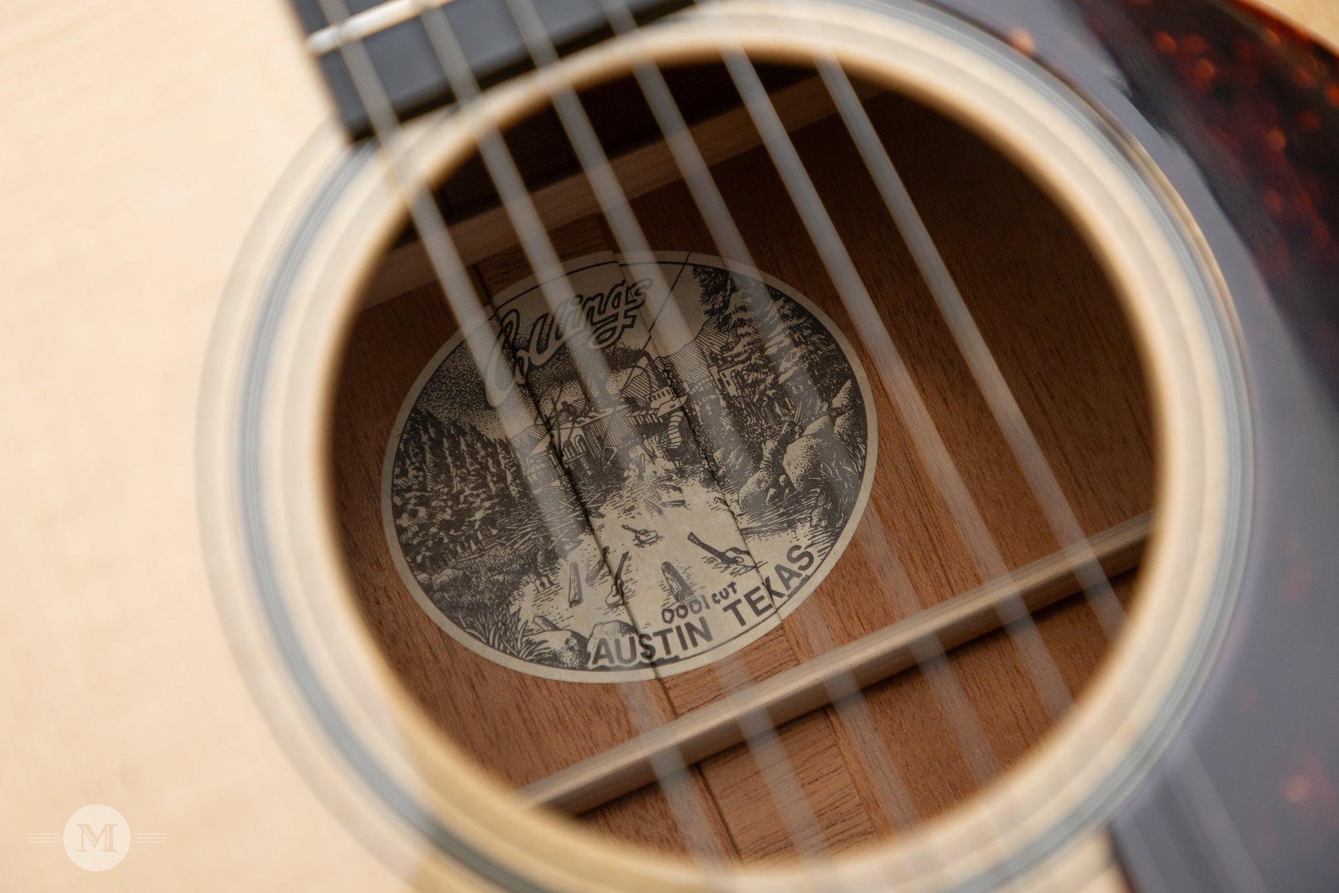 Collings Acoustic Guitars -2012 0001 Cutaway - Torch Inlay - Used