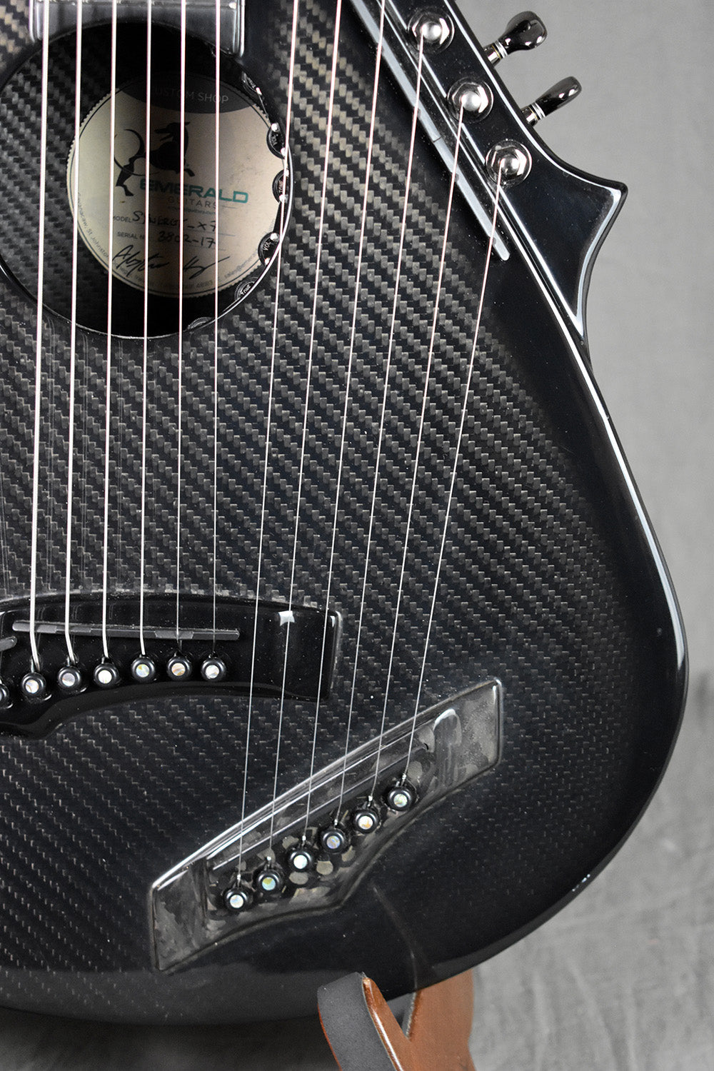 2017 Emerald Synergy X7 Custom Harp Guitar