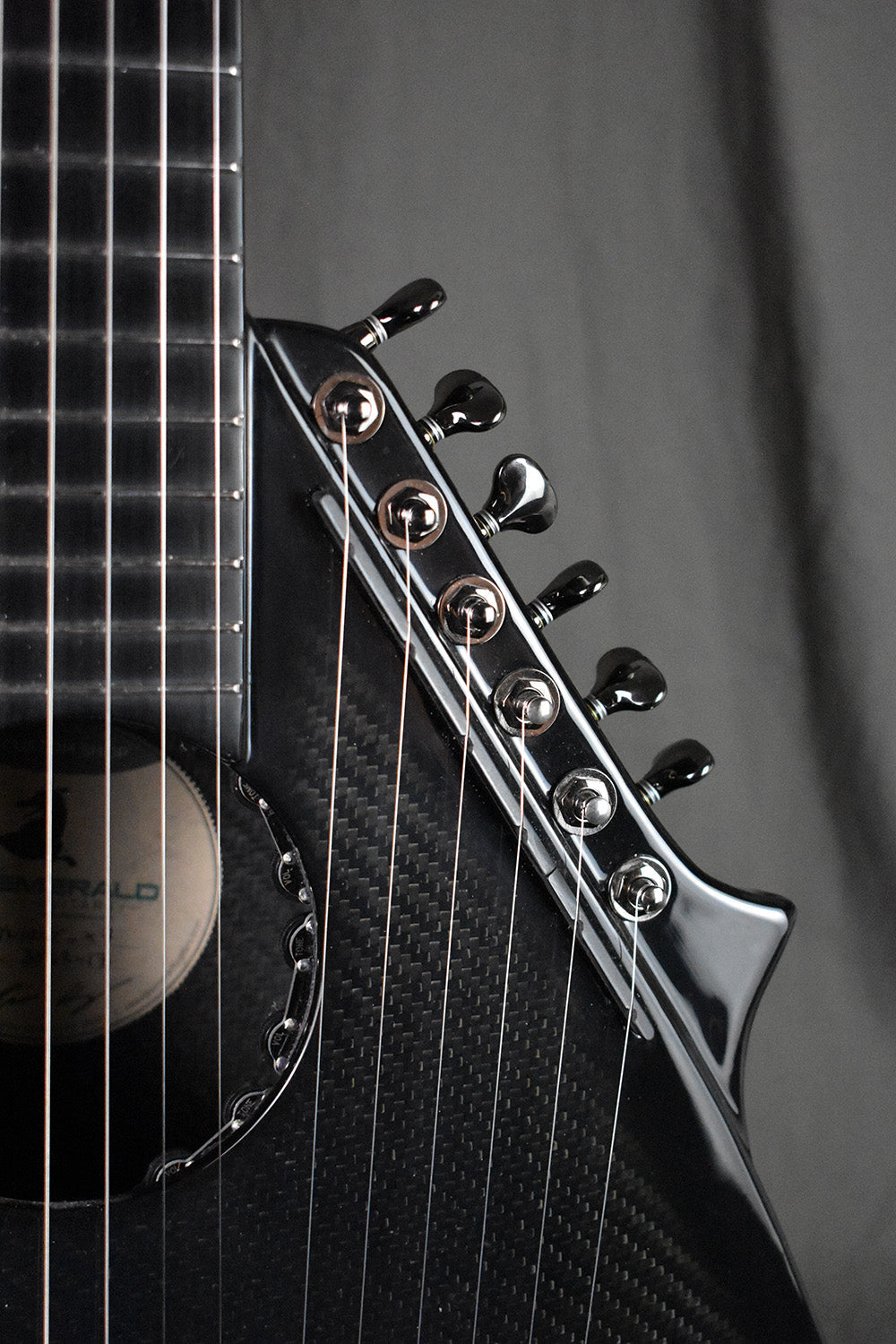 2017 Emerald Synergy X7 Custom Harp Guitar