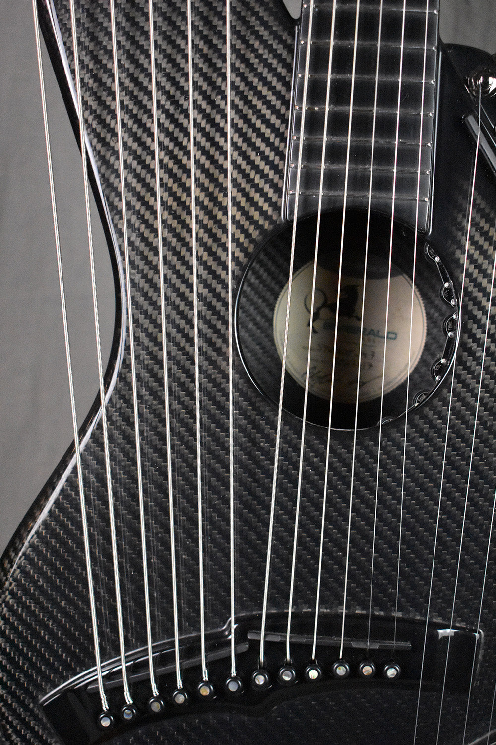 2017 Emerald Synergy X7 Custom Harp Guitar