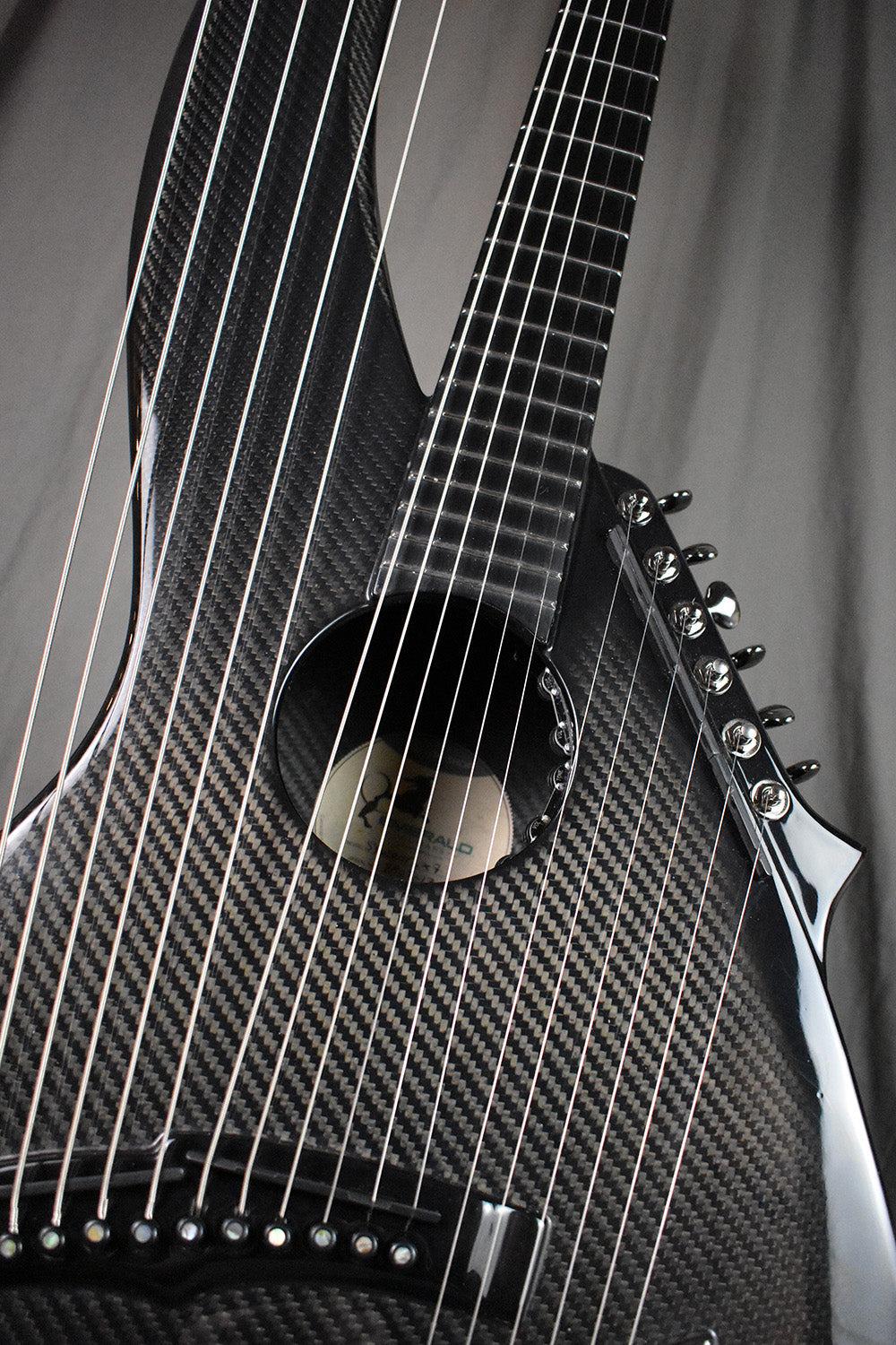 2017 Emerald Synergy X7 Custom Harp Guitar