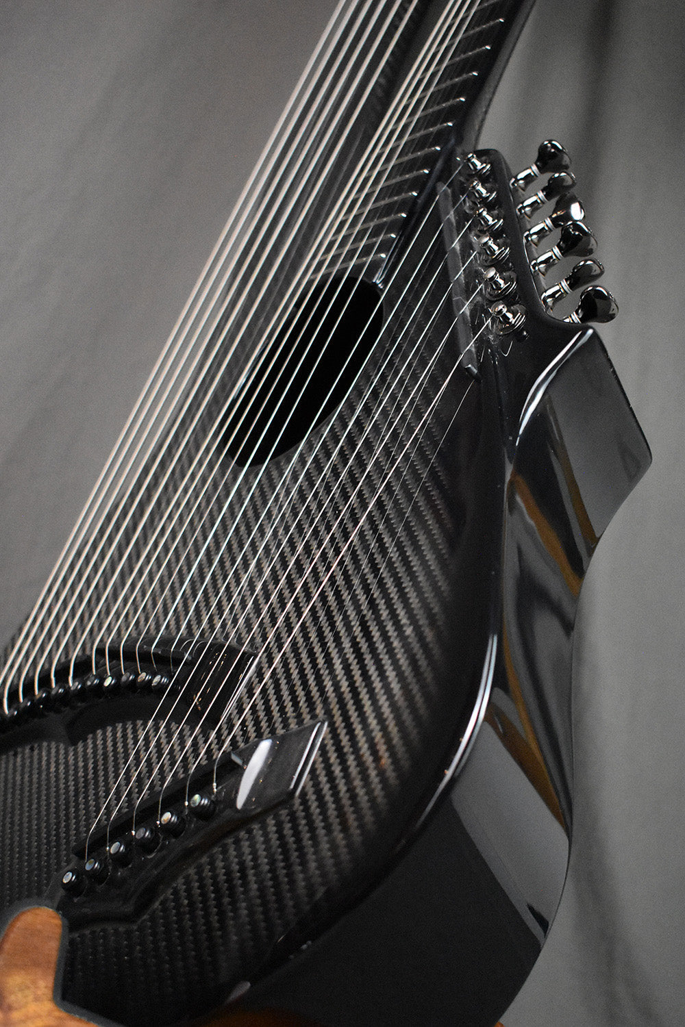 2017 Emerald Synergy X7 Custom Harp Guitar