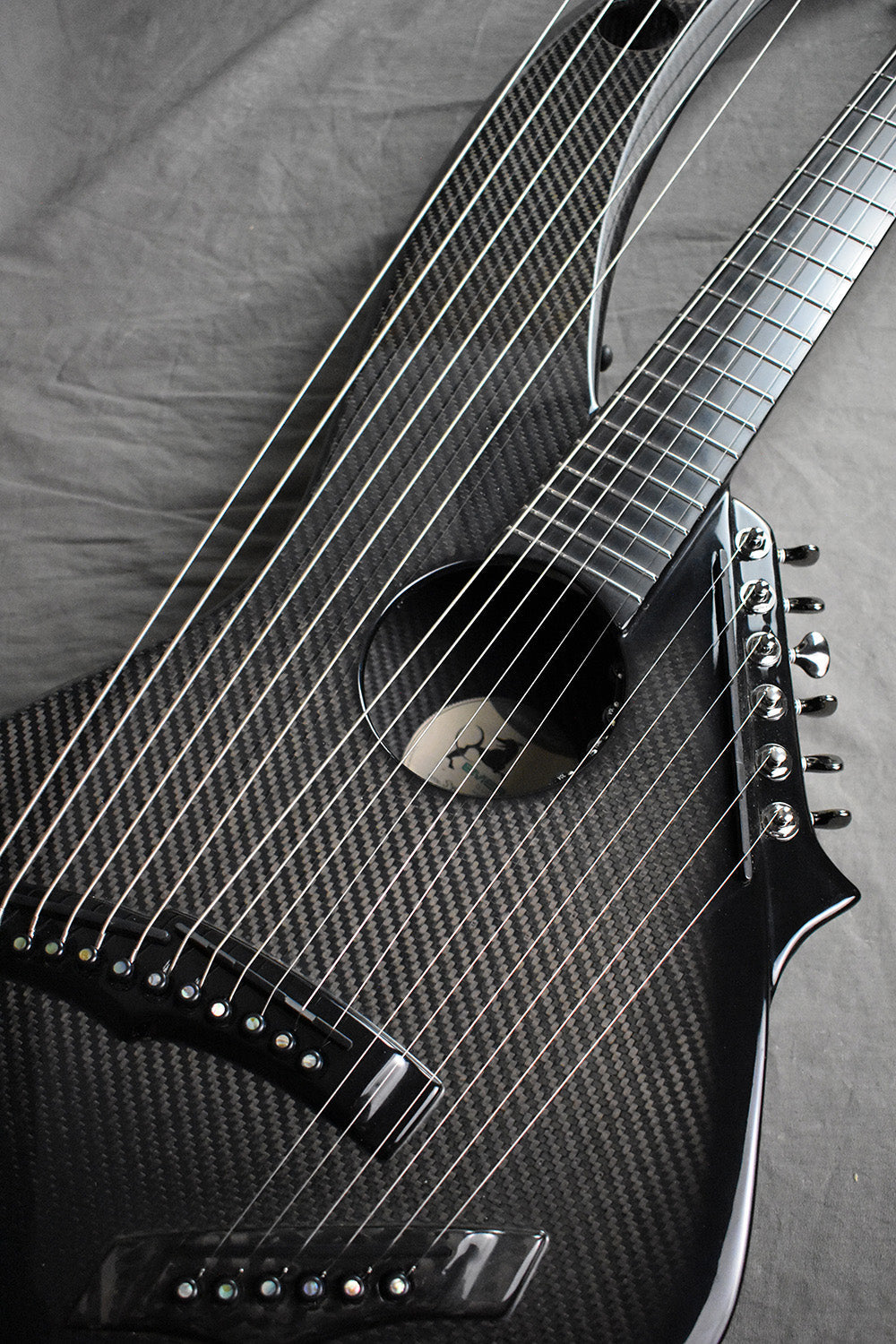2017 Emerald Synergy X7 Custom Harp Guitar