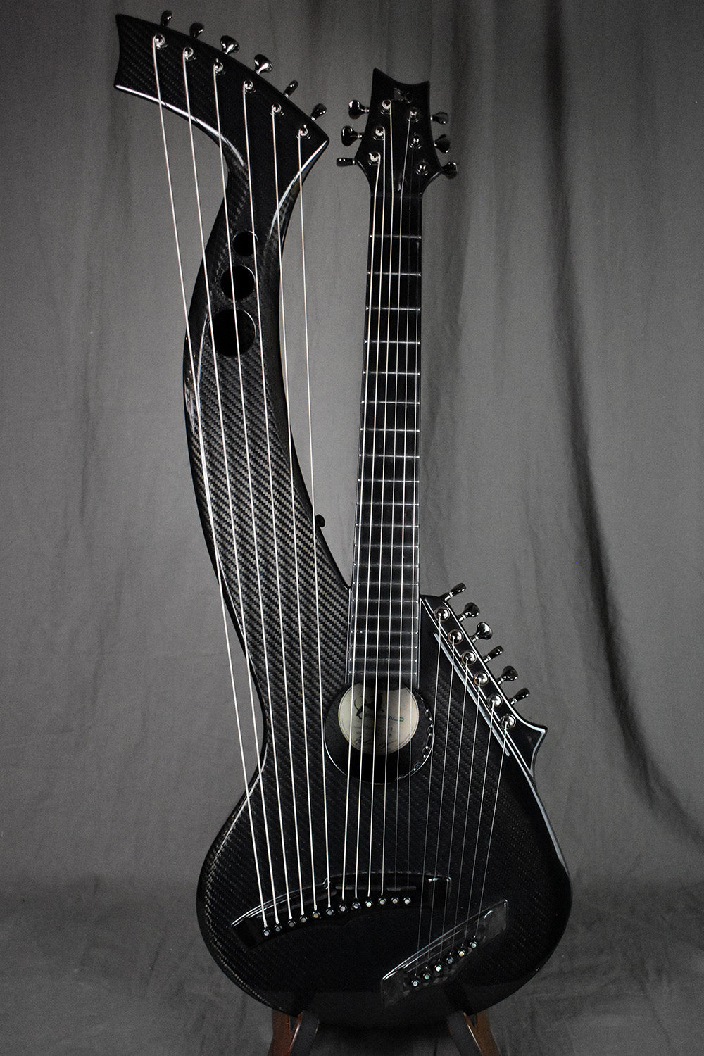 2017 Emerald Synergy X7 Custom Harp Guitar