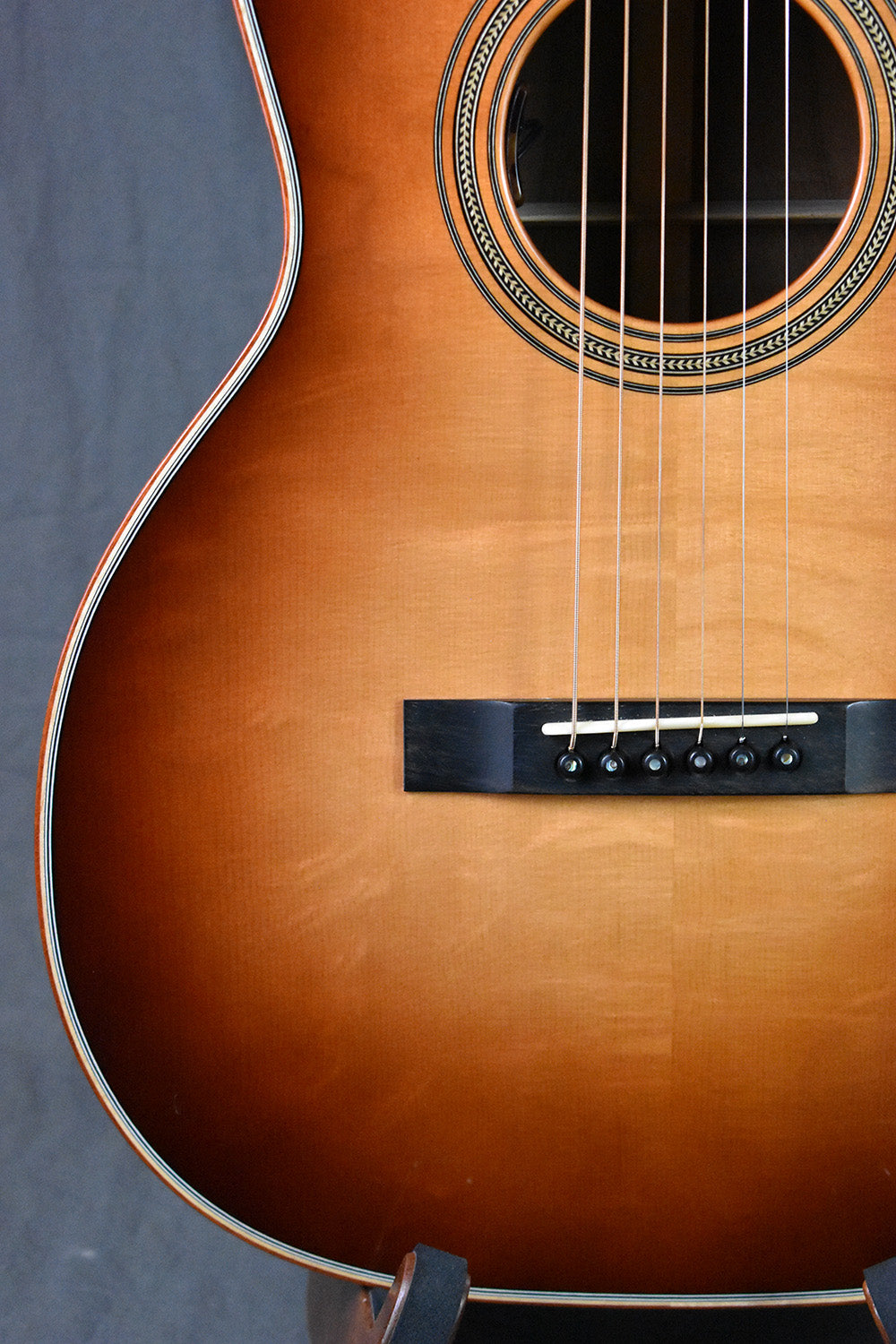 2017 Huss & Dalton OO Custom Sinker Mahogany/Bearclaw Spruce
