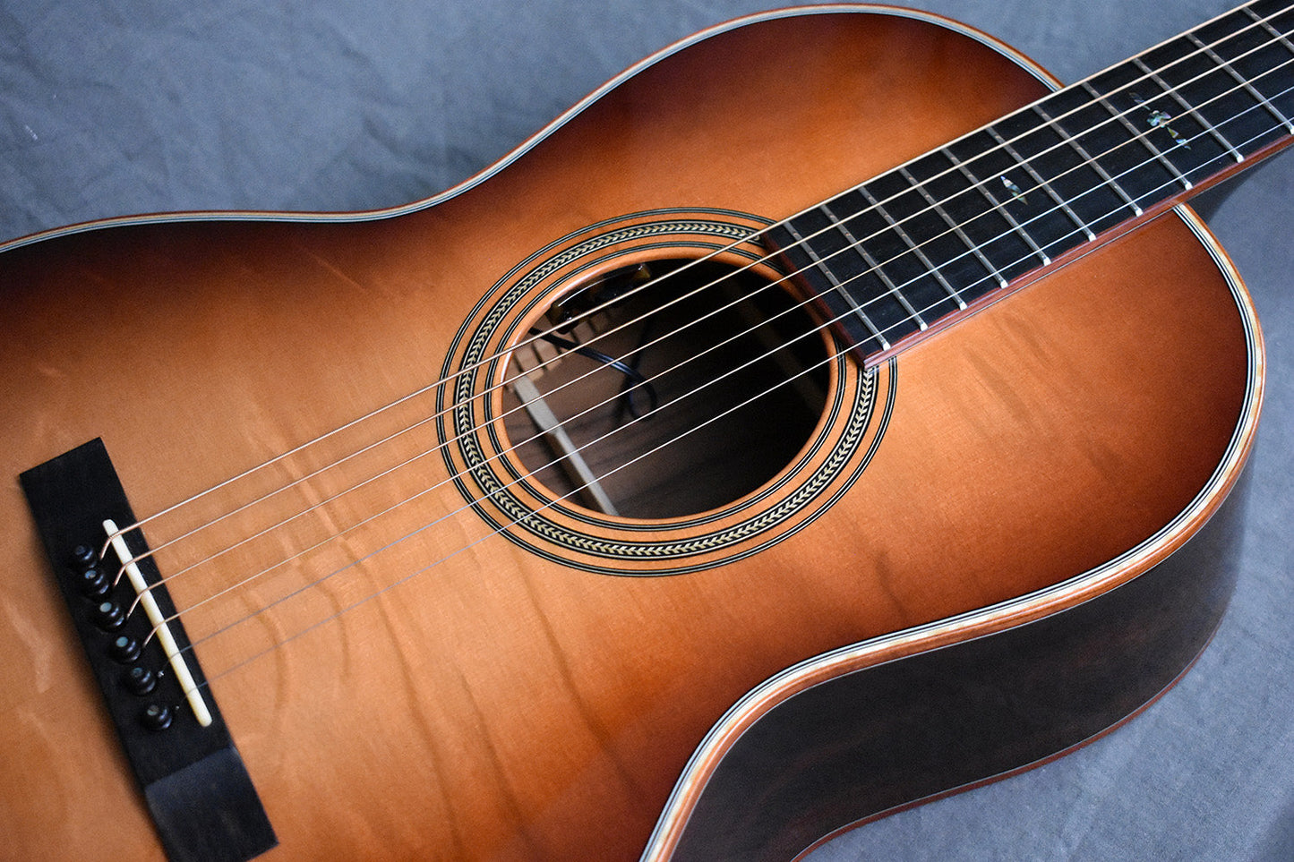 2017 Huss & Dalton OO Custom Sinker Mahogany/Bearclaw Spruce