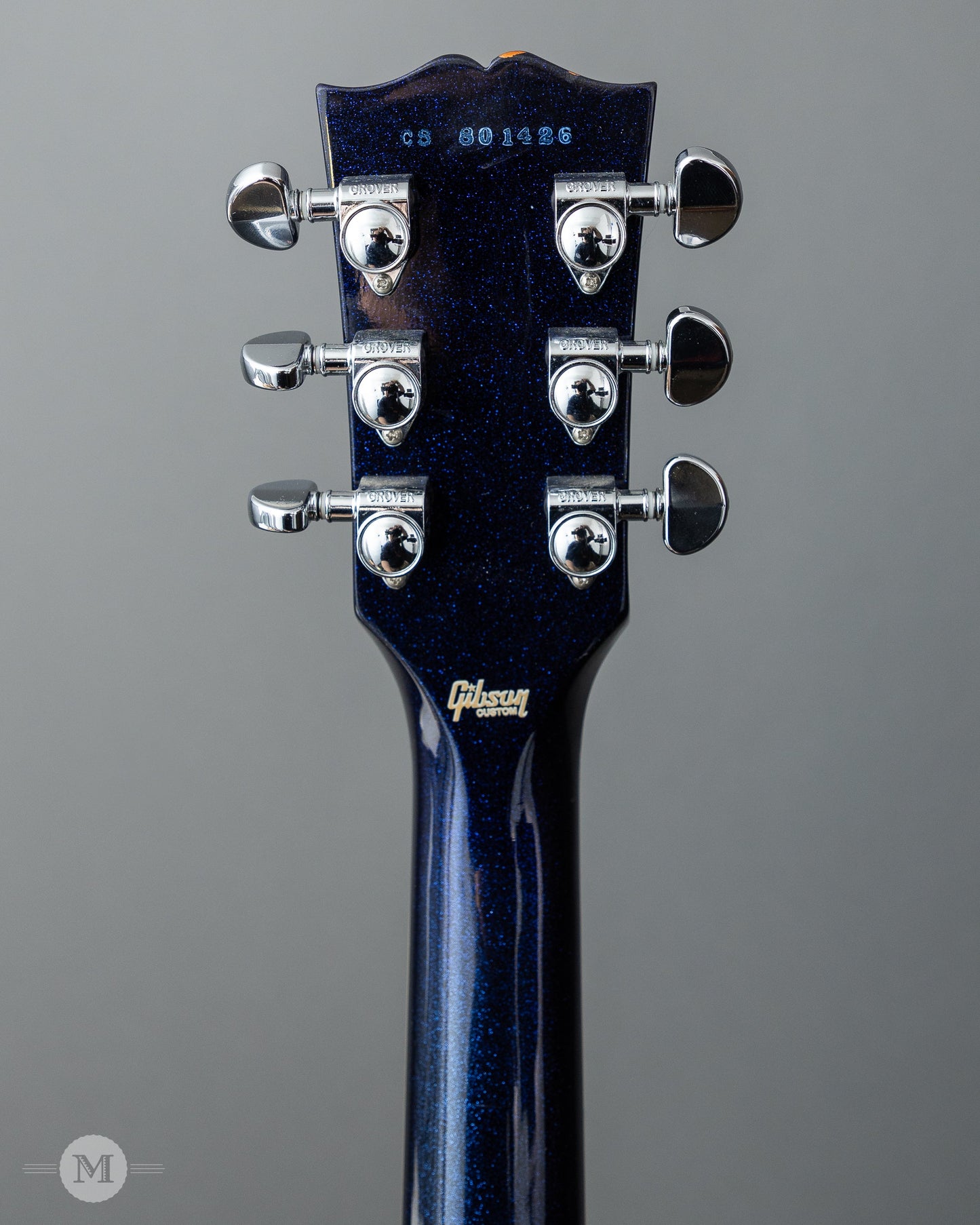 Gibson Guitars - 2018 Custom Shop Les Paul Standard - P-90s M2M - Brunswick Blue Sparkle - Used
