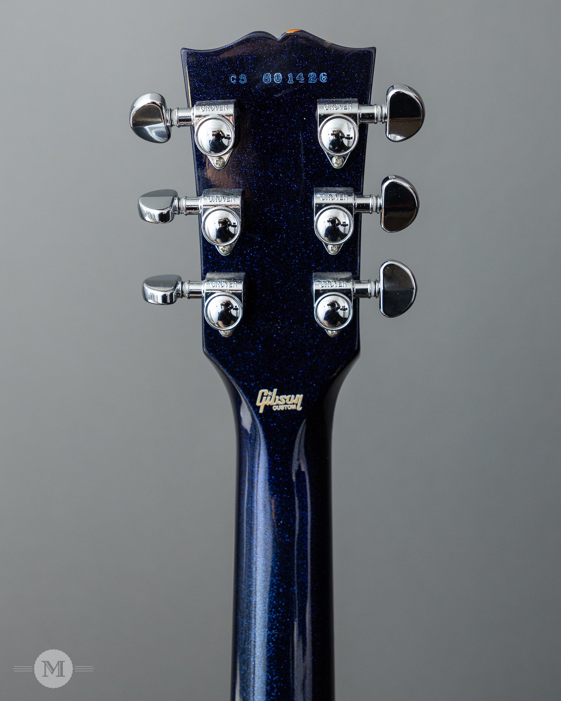 Gibson Guitars - 2018 Custom Shop Les Paul Standard - P-90s M2M - Brunswick Blue Sparkle - Used