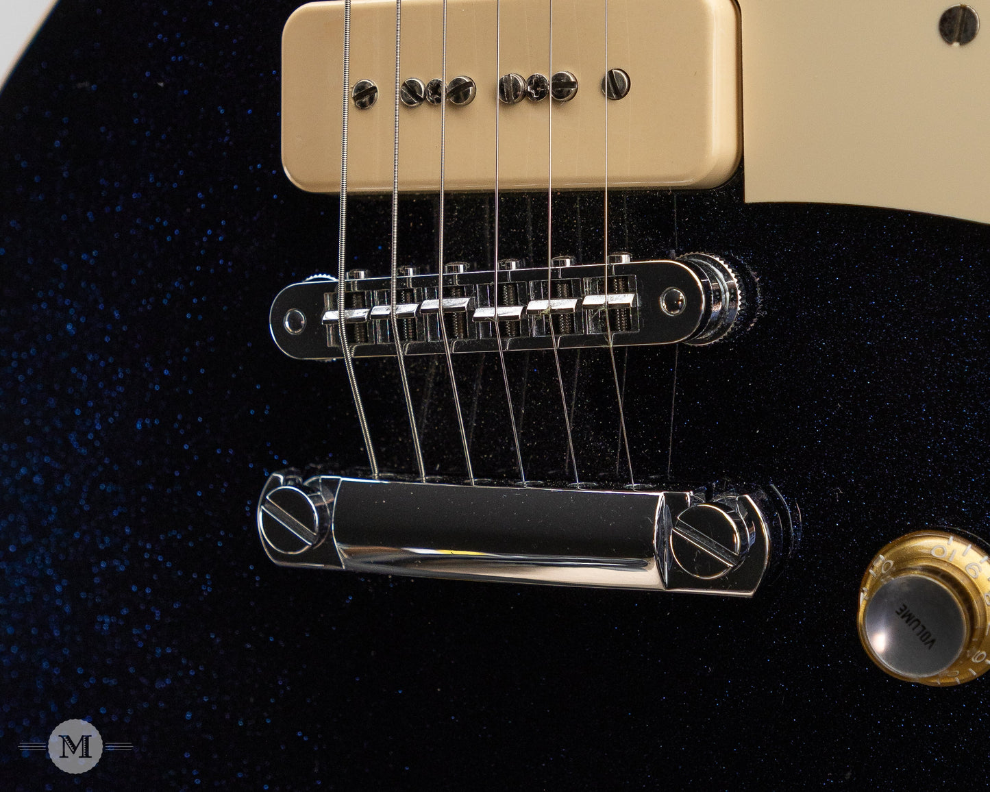 Gibson Guitars - 2018 Custom Shop Les Paul Standard - P-90s M2M - Brunswick Blue Sparkle - Used