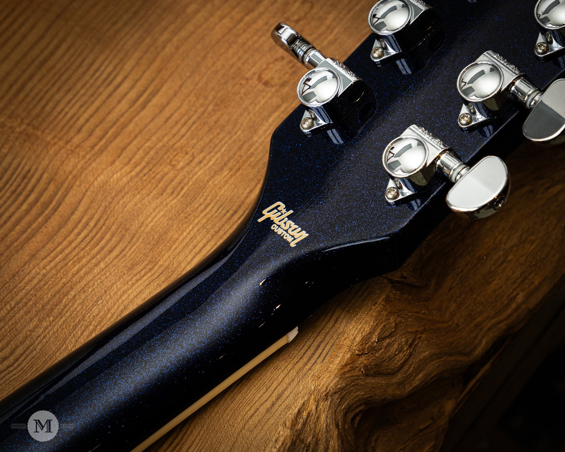 Gibson Guitars - 2018 Custom Shop Les Paul Standard - P-90s M2M - Brunswick Blue Sparkle - Used