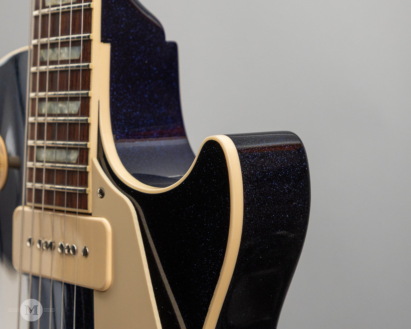 Gibson Guitars - 2018 Custom Shop Les Paul Standard - P-90s M2M - Brunswick Blue Sparkle - Used
