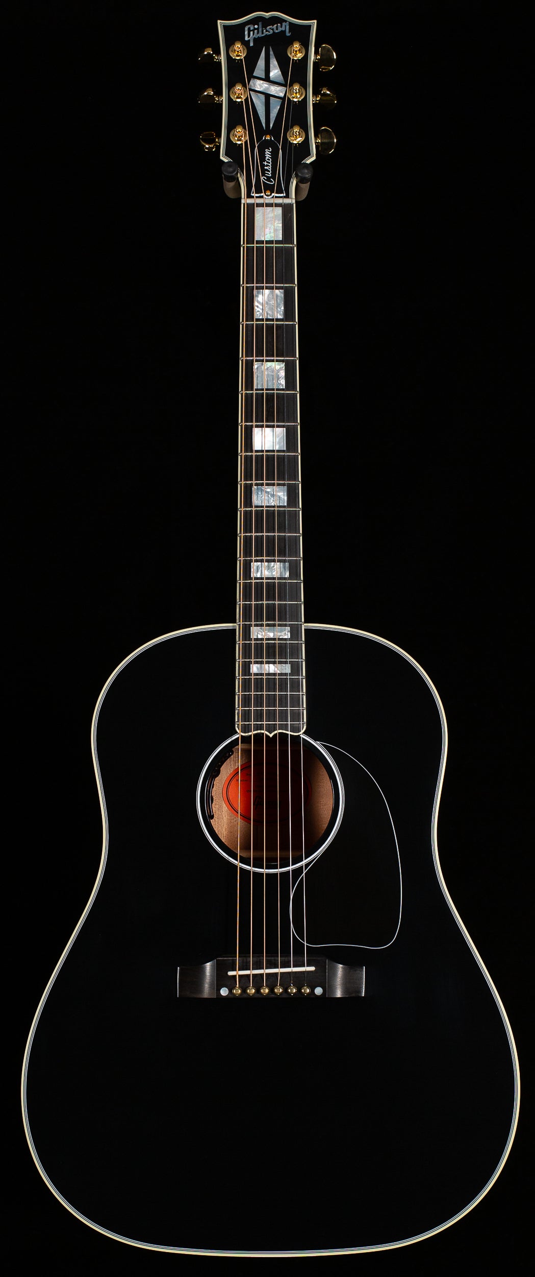 Gibson J-45 Custom Ebony (003)
