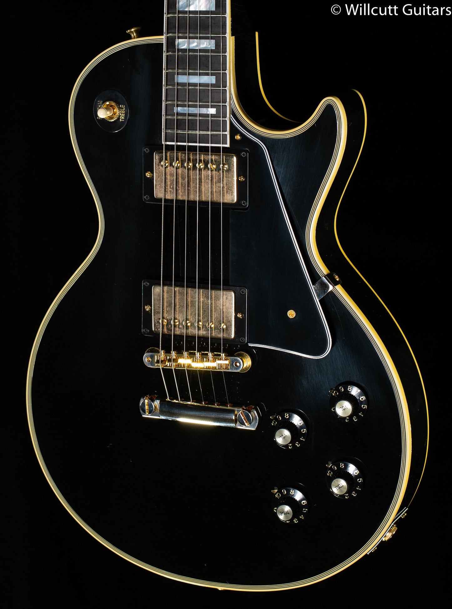 Gibson 1968 Les Paul Custom Reissue Ultra Light Aged Ebony (868)