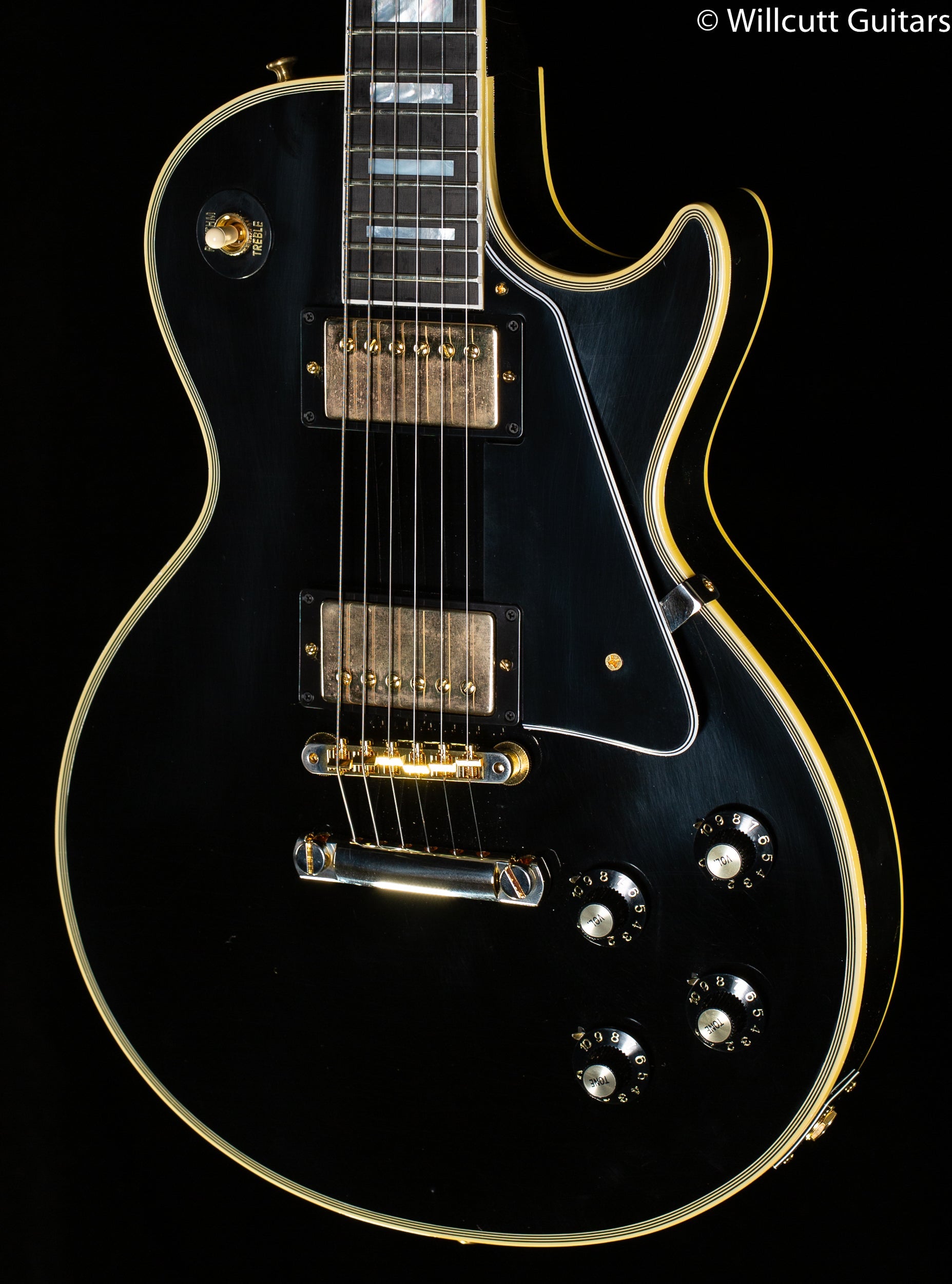 Gibson 1968 Les Paul Custom Reissue Ultra Light Aged Ebony (868)