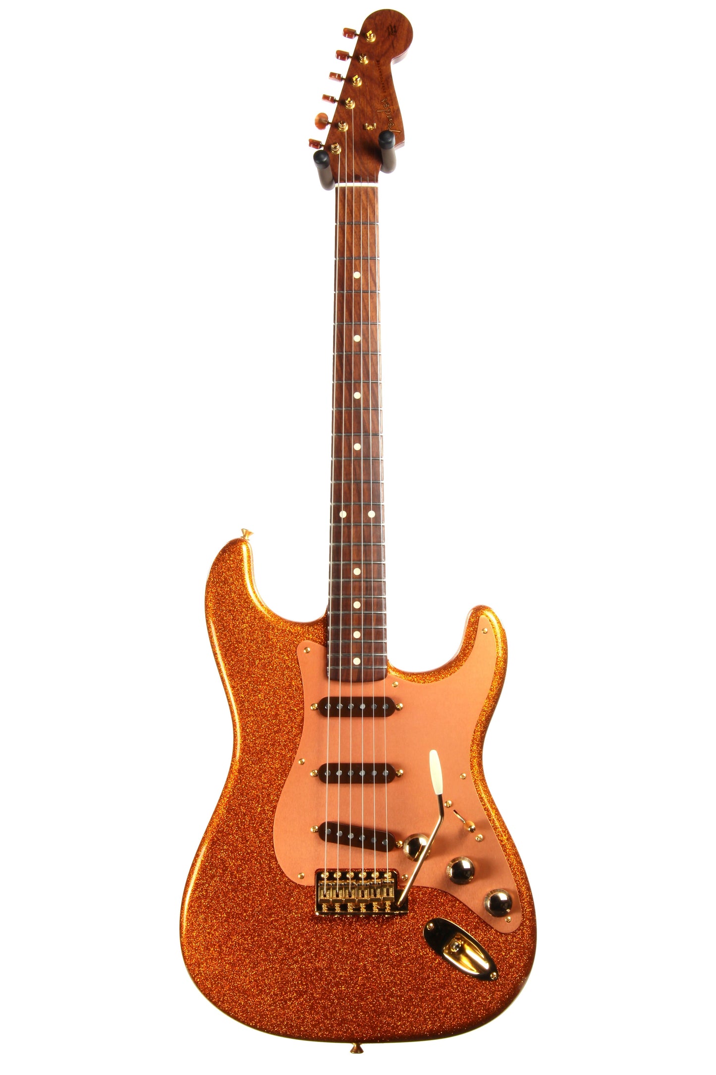 Fender Custom Shop Paul Waller Masterbuilt '56 Stratocaster Orange Sparkle - Solid CITES Rosewood Neck!