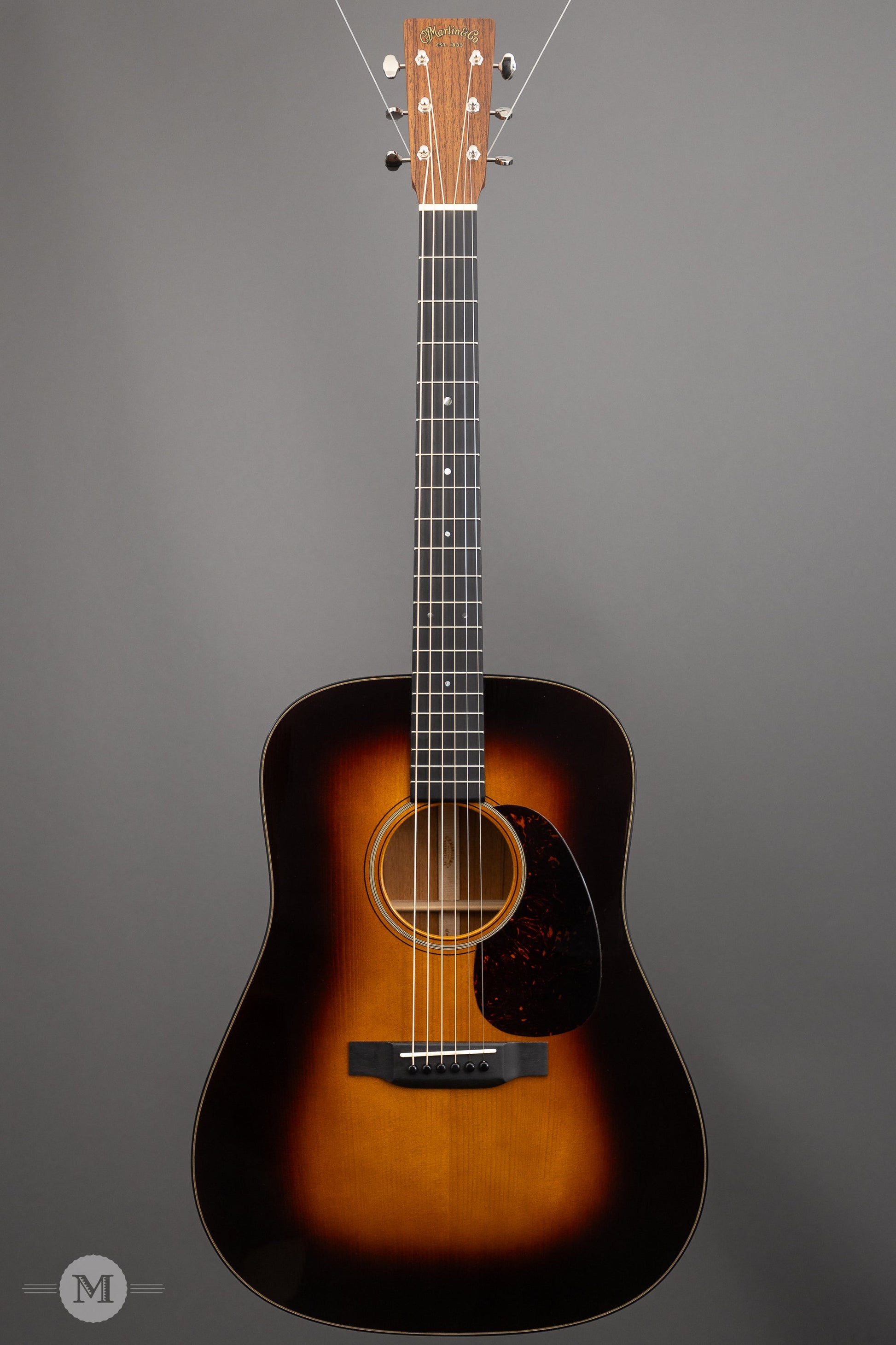 Martin Guitars - 2019 Custom Shop D-18 - Sinker Mahogany - Sunburst
