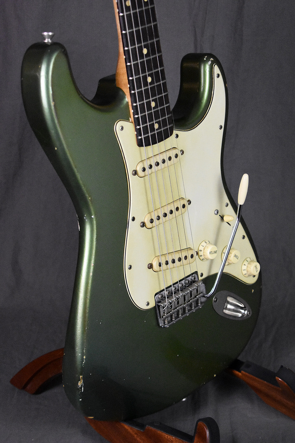 2020 Danocaster Double Cut Sherwood Green