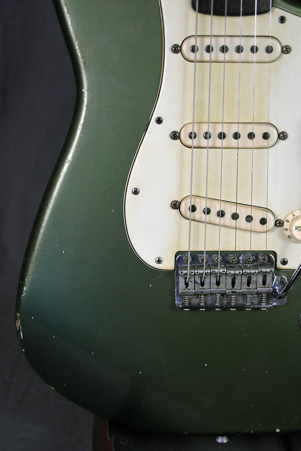 2020 Danocaster Double Cut Sherwood Green