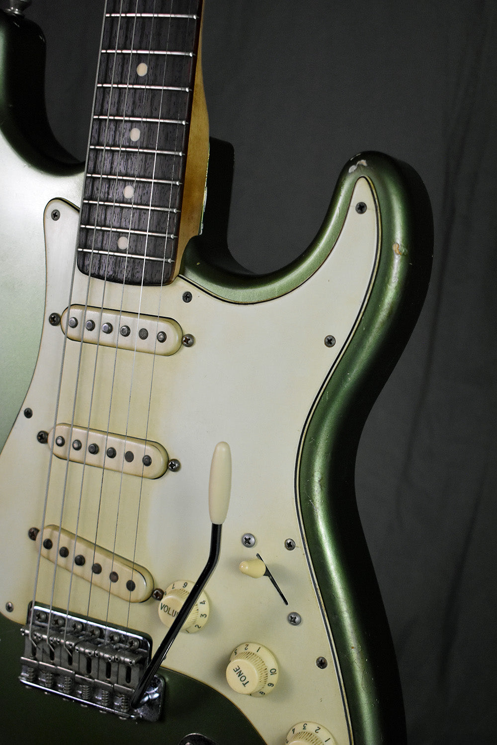 2020 Danocaster Double Cut Sherwood Green