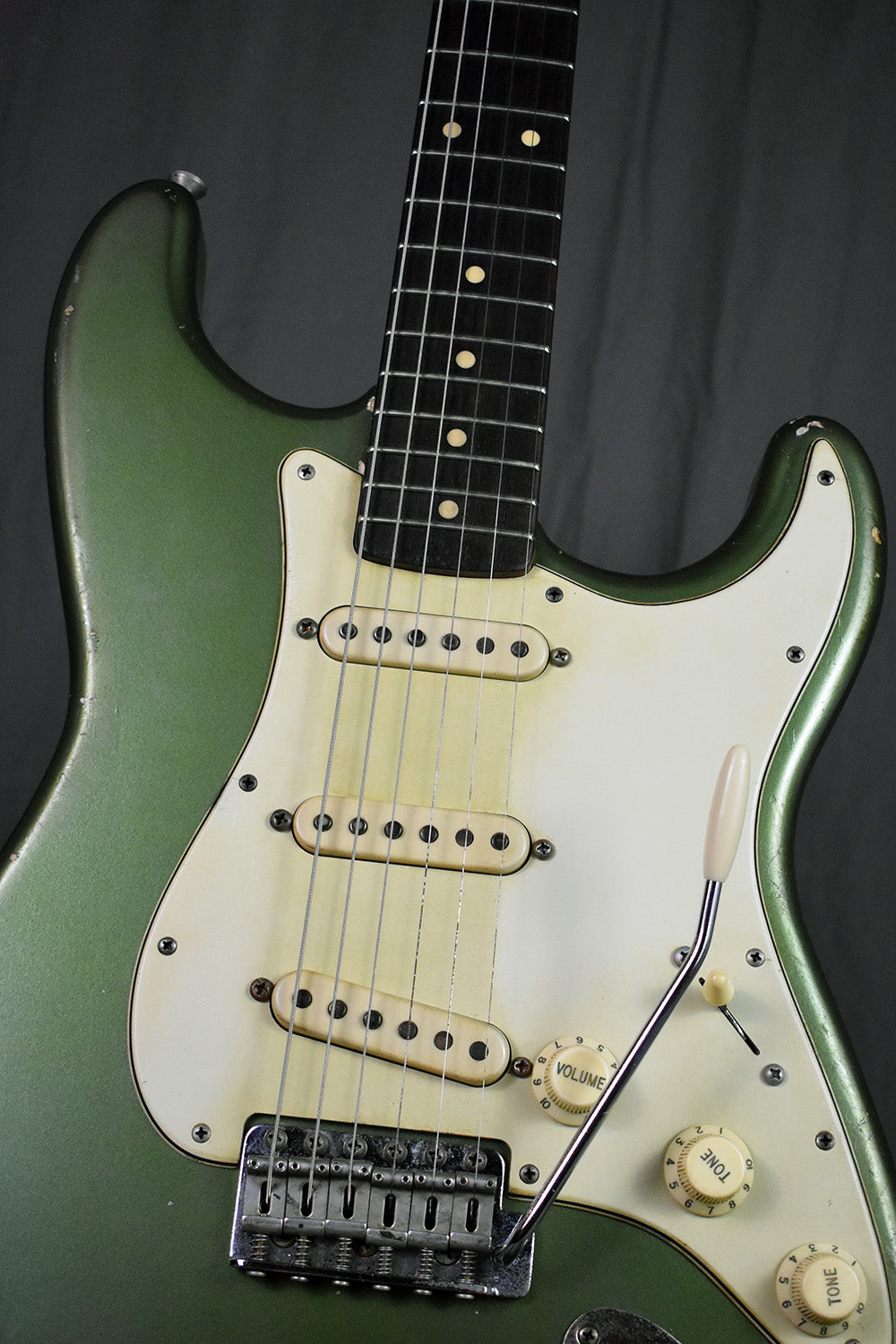 2020 Danocaster Double Cut Sherwood Green