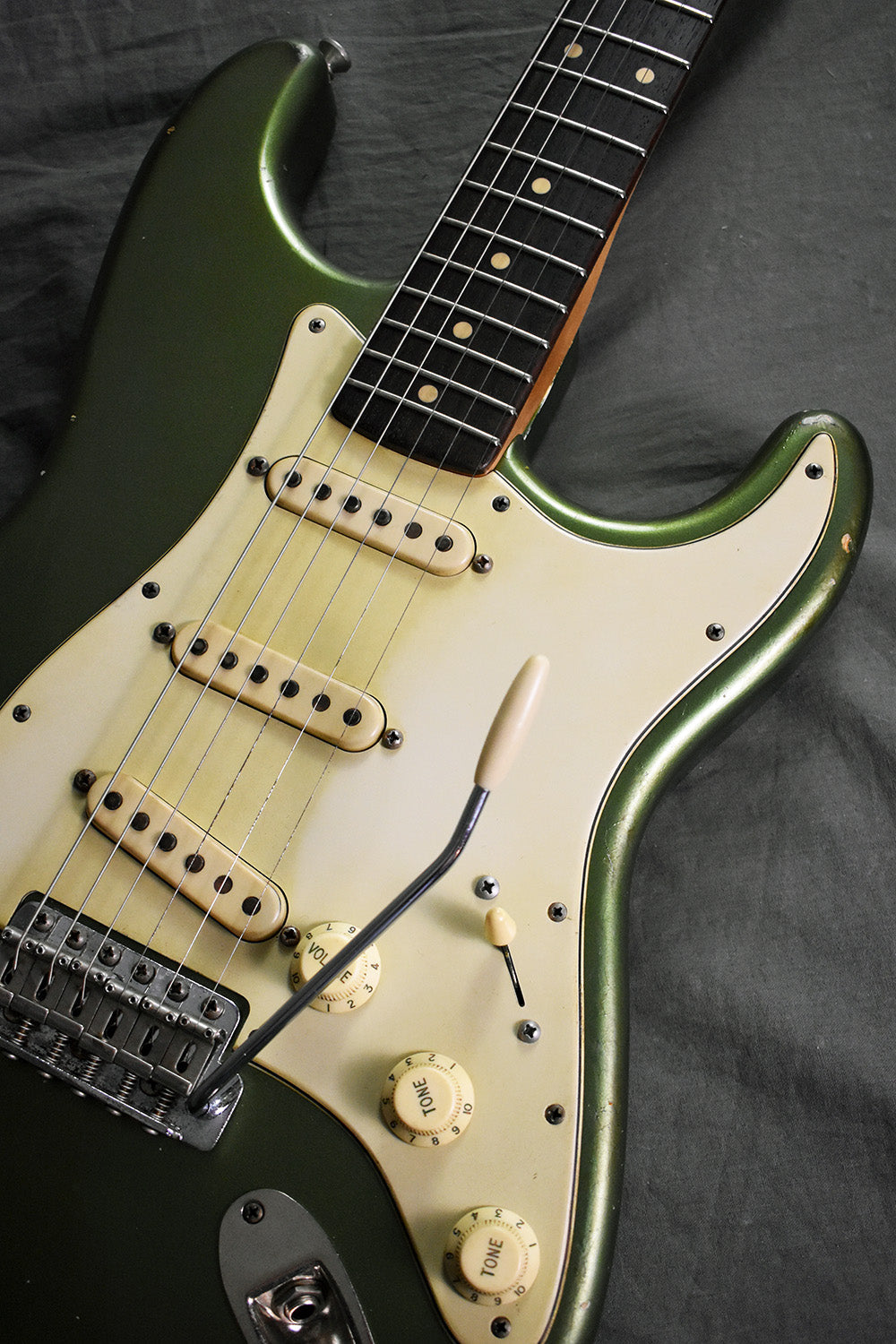 2020 Danocaster Double Cut Sherwood Green