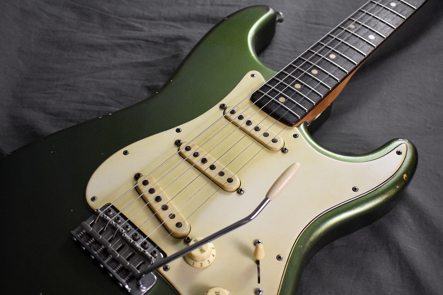 2020 Danocaster Double Cut Sherwood Green