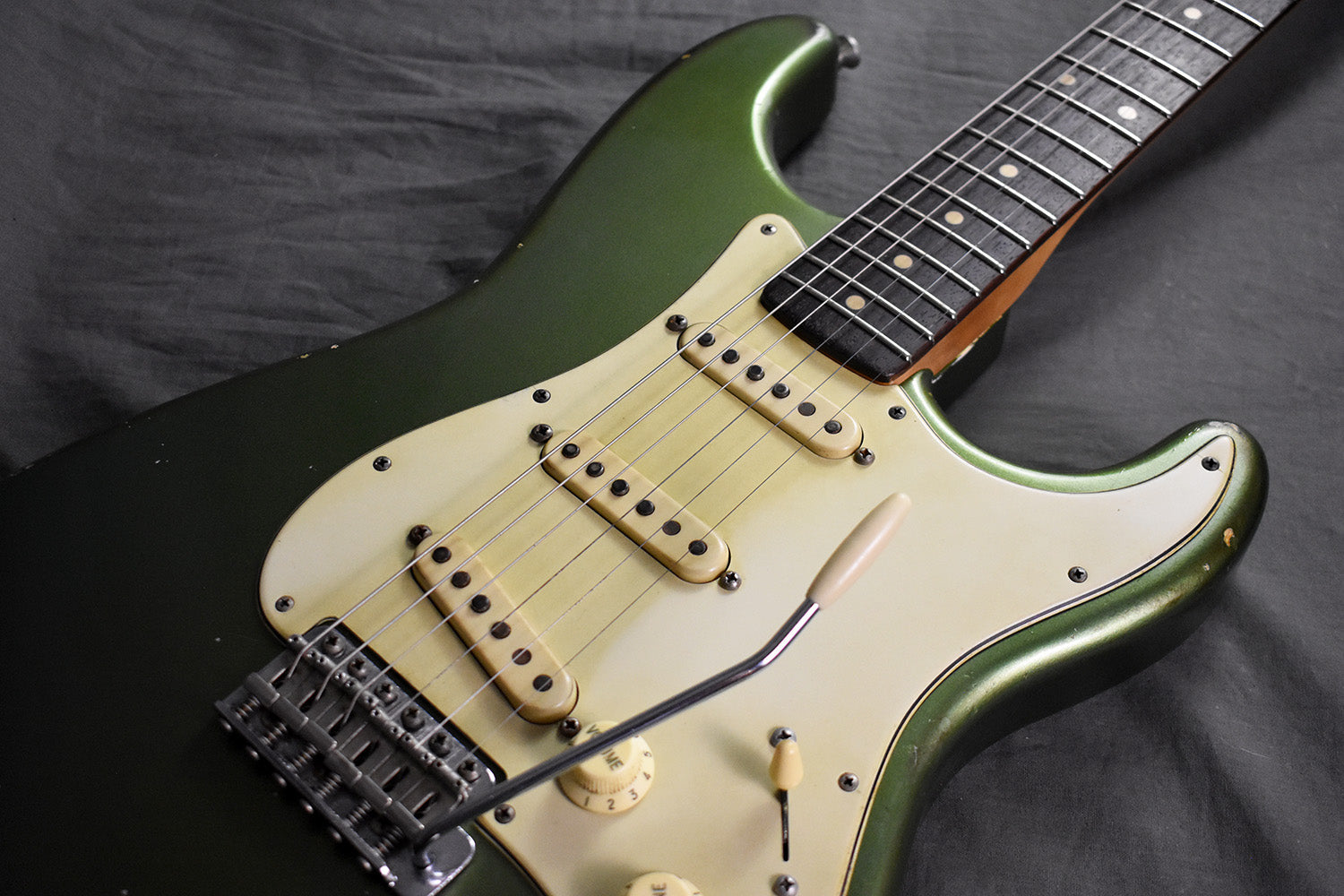 2020 Danocaster Double Cut Sherwood Green