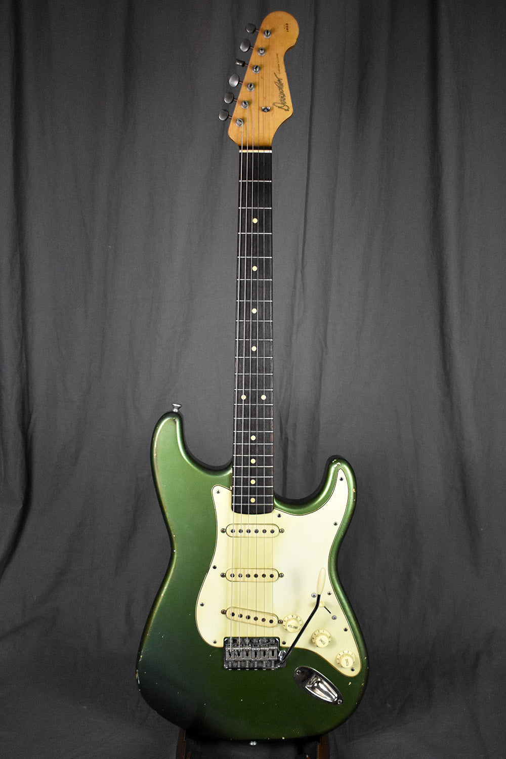 2020 Danocaster Double Cut Sherwood Green