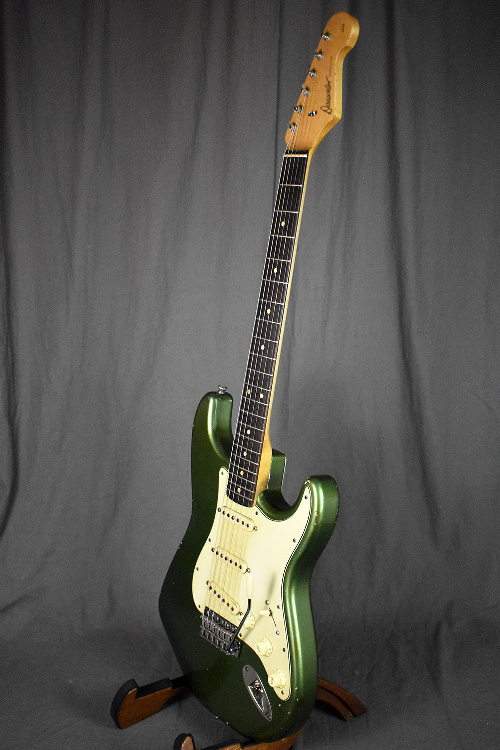 2020 Danocaster Double Cut Sherwood Green