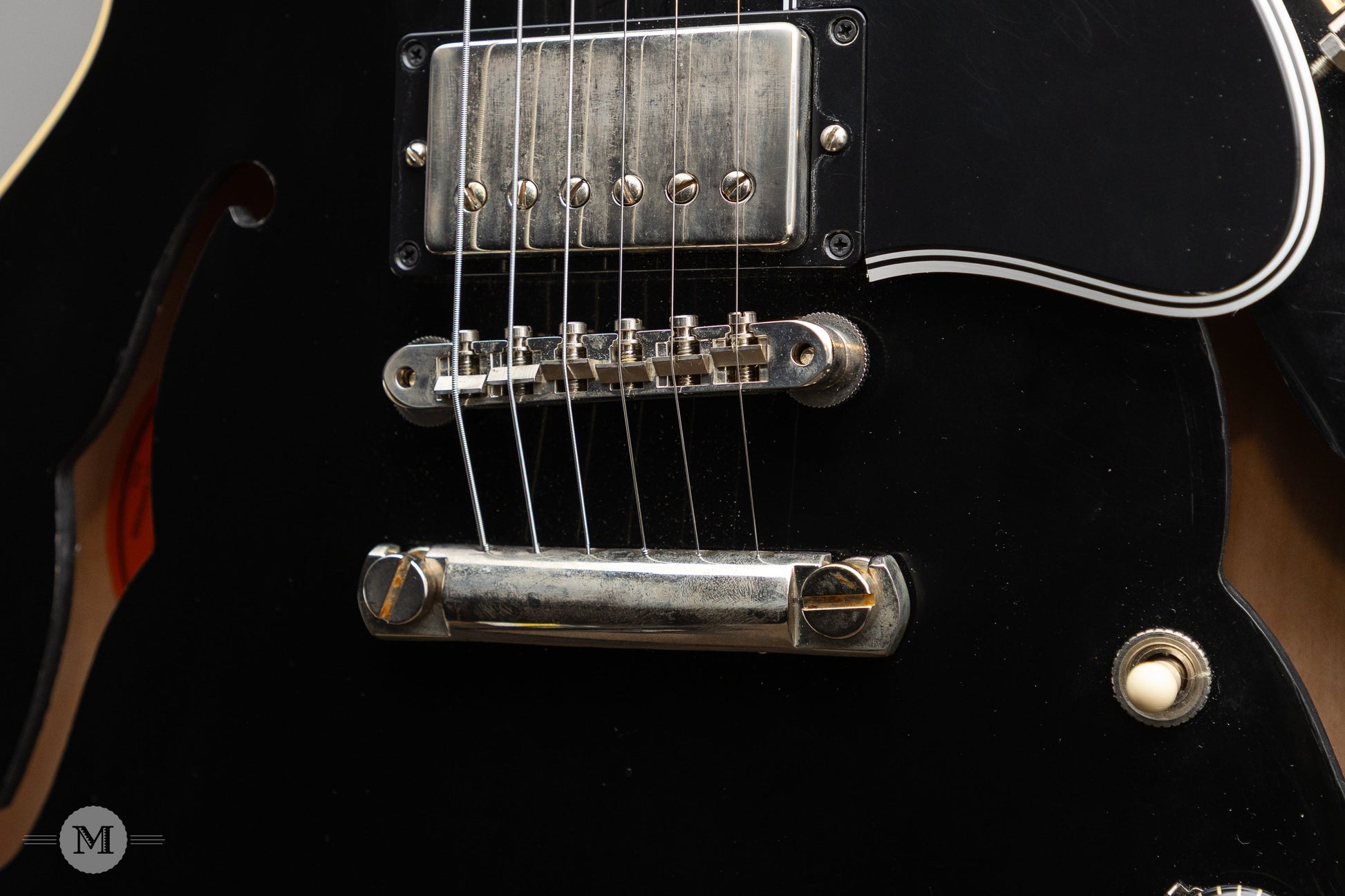 Gibson Guitars -  2021 Custom Shop '61 ES-335 Ebony - Used