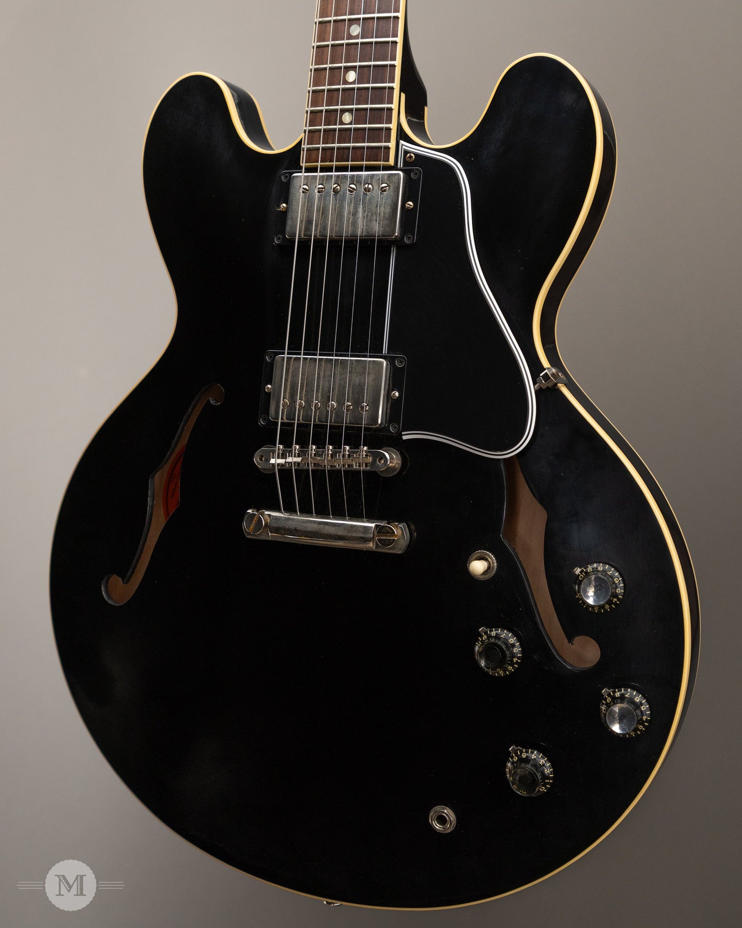 Gibson Guitars -  2021 Custom Shop '61 ES-335 Ebony - Used