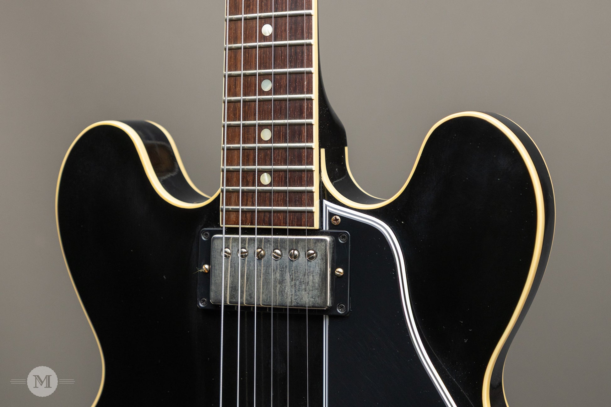 Gibson Guitars -  2021 Custom Shop '61 ES-335 Ebony - Used
