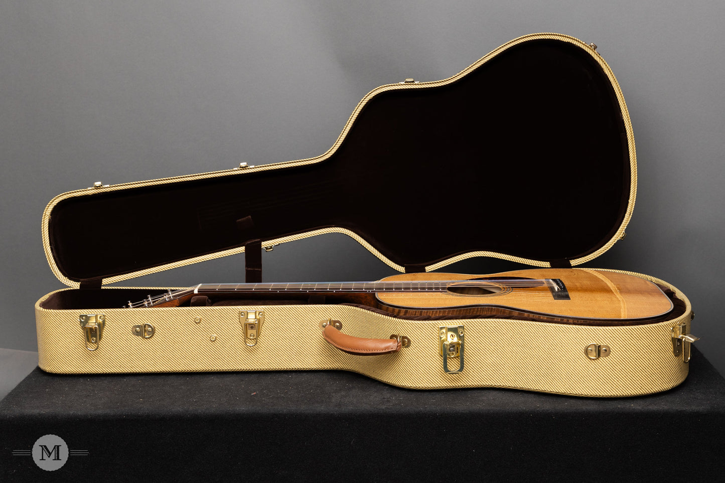 Huss & Dalton Guitars -2021 Custom 000-12 - Flame Myrtlewood - Used