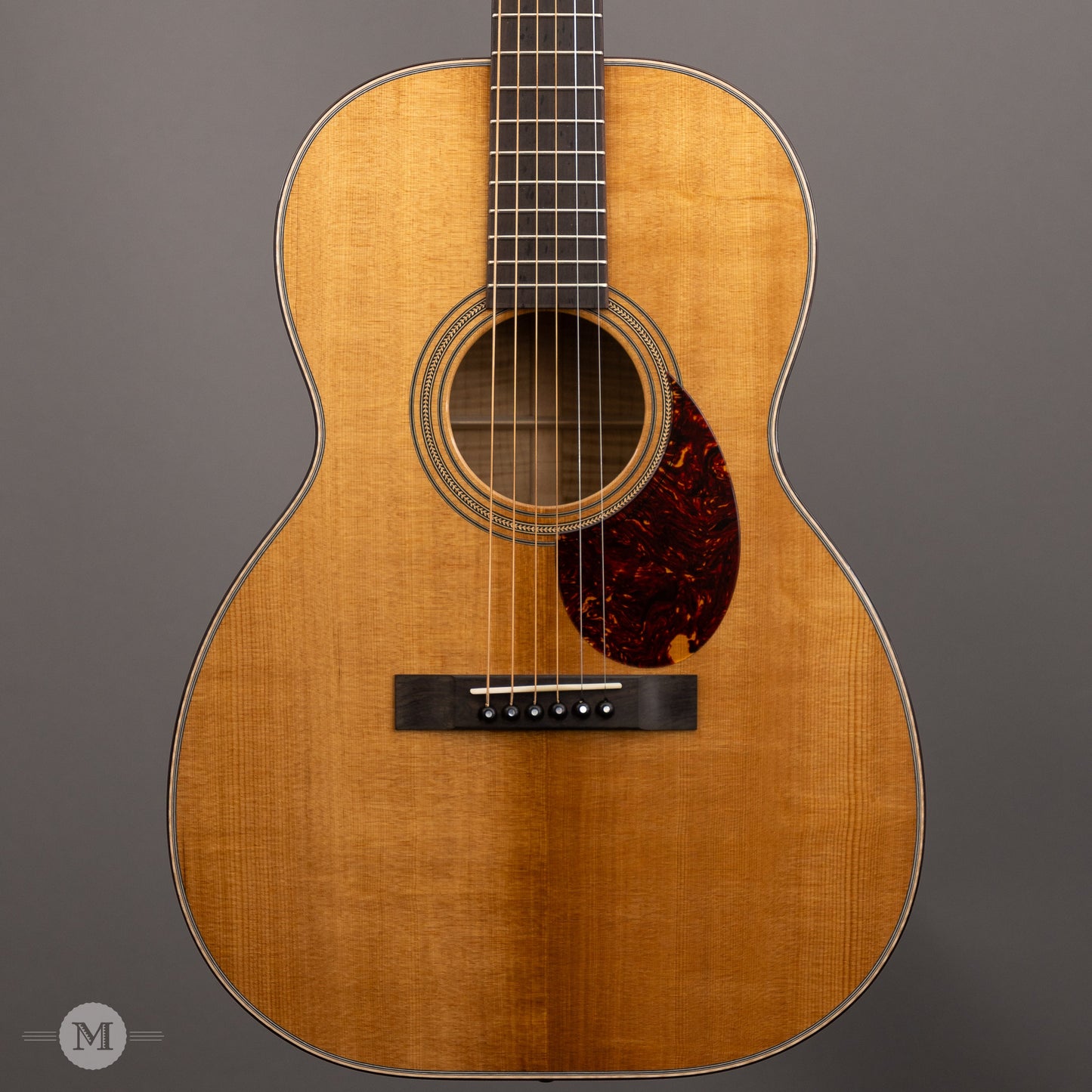 Huss & Dalton Guitars -2021 Custom 000-12 - Flame Myrtlewood - Used